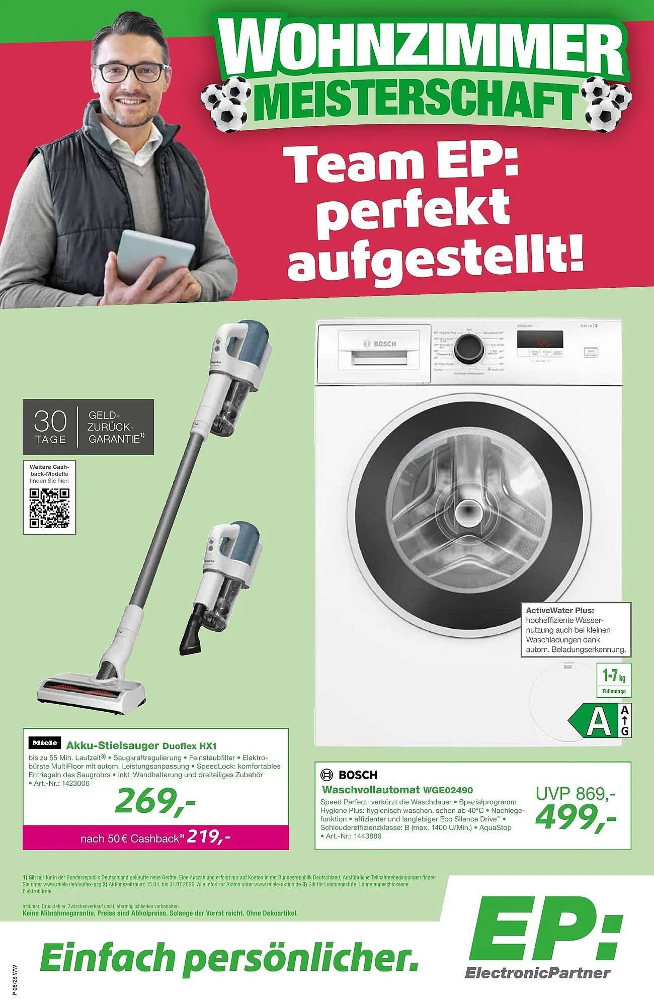 EP Prospekt von 24. April bis 9. Mai 2026 - Prospekt seite 1