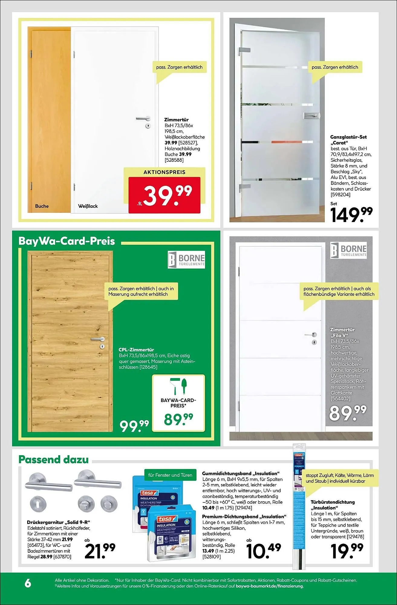 BayWa Prospekt von 19. Januar bis 25. Januar 2026 - Prospekt seite 6