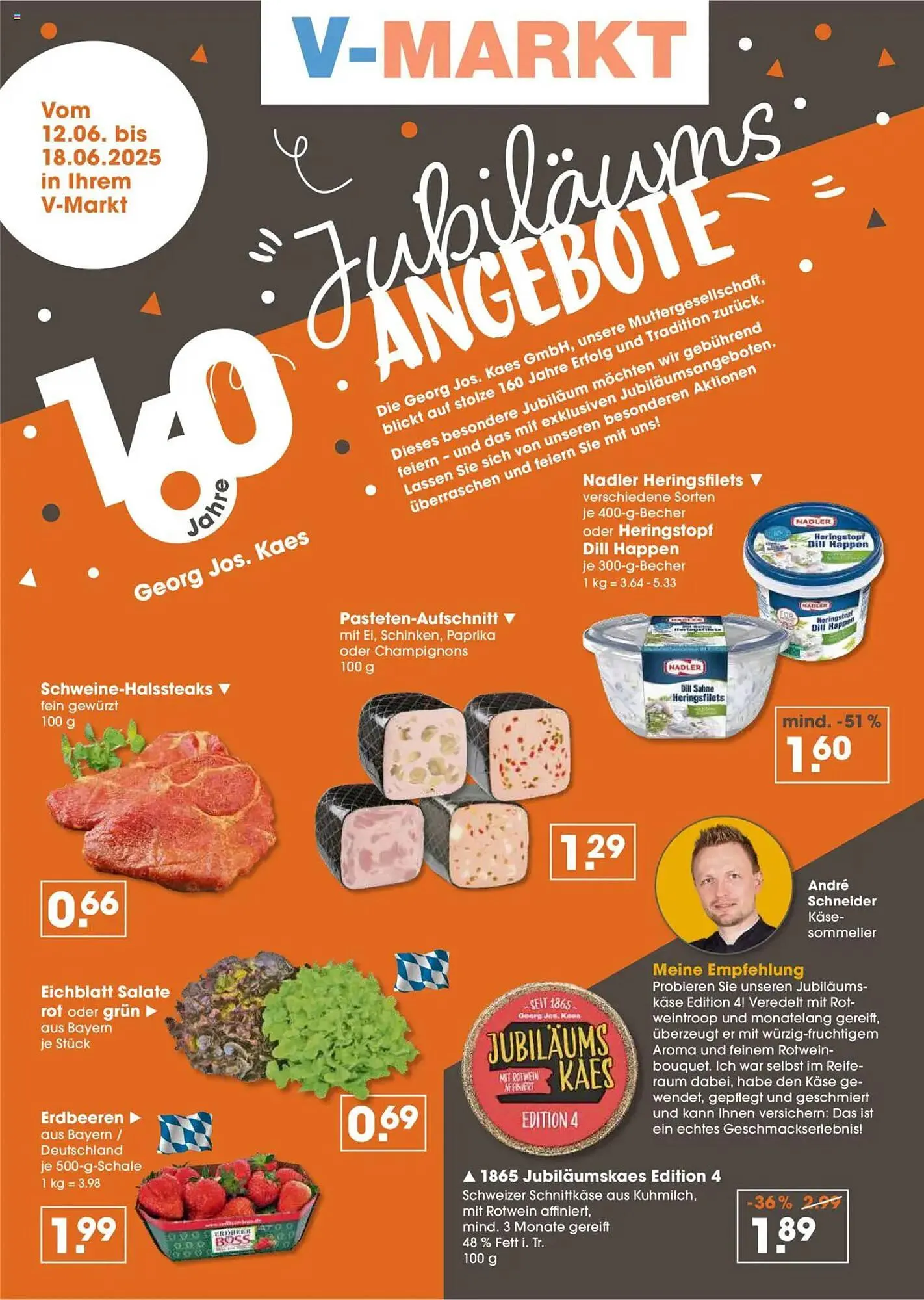 V Markt Prospekt von 12. Juni bis 18. Juni 2025 - Prospekt seite 2