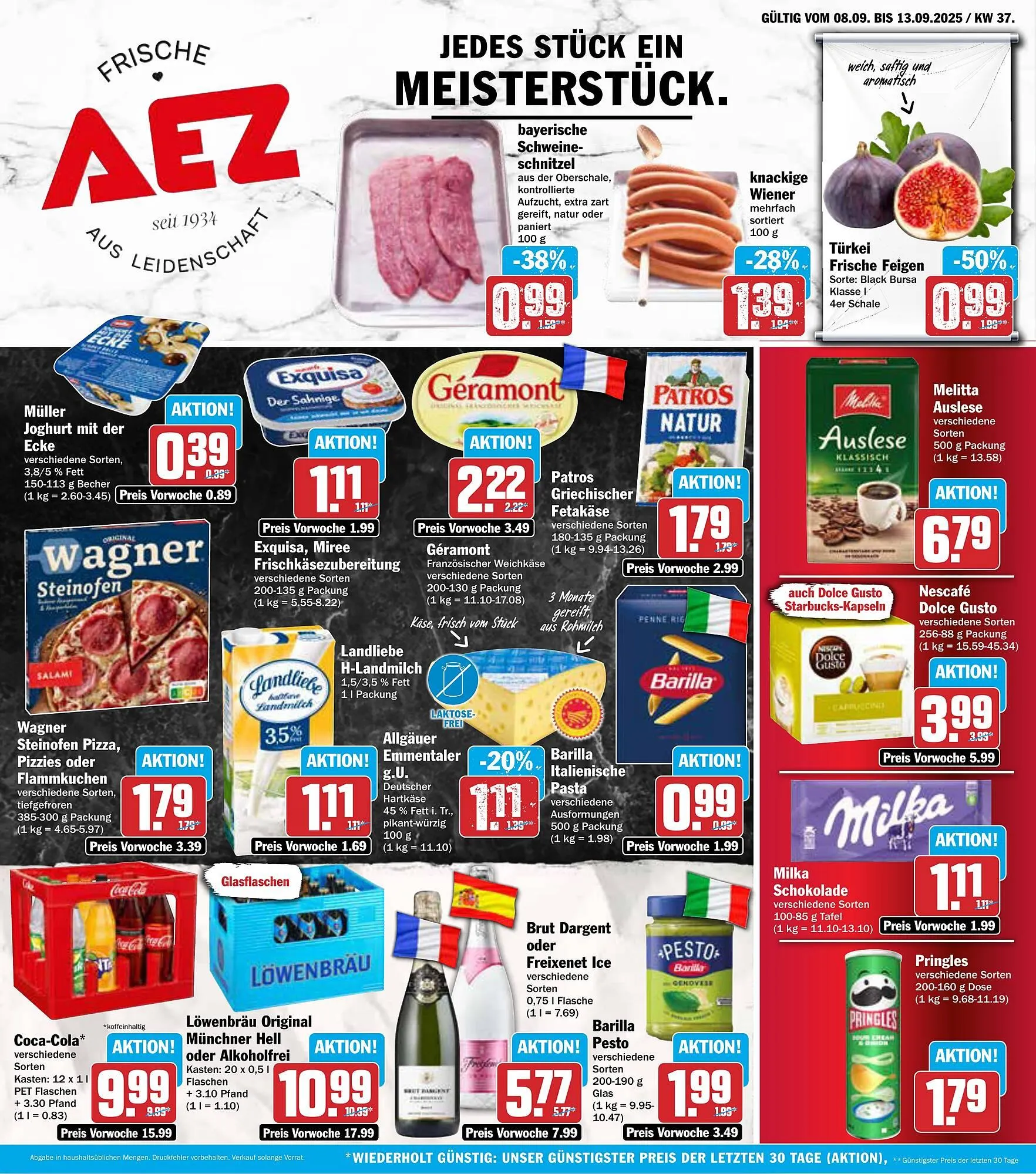 AEZ Prospekt von 8. September bis 13. September 2025 - Prospekt seite 1