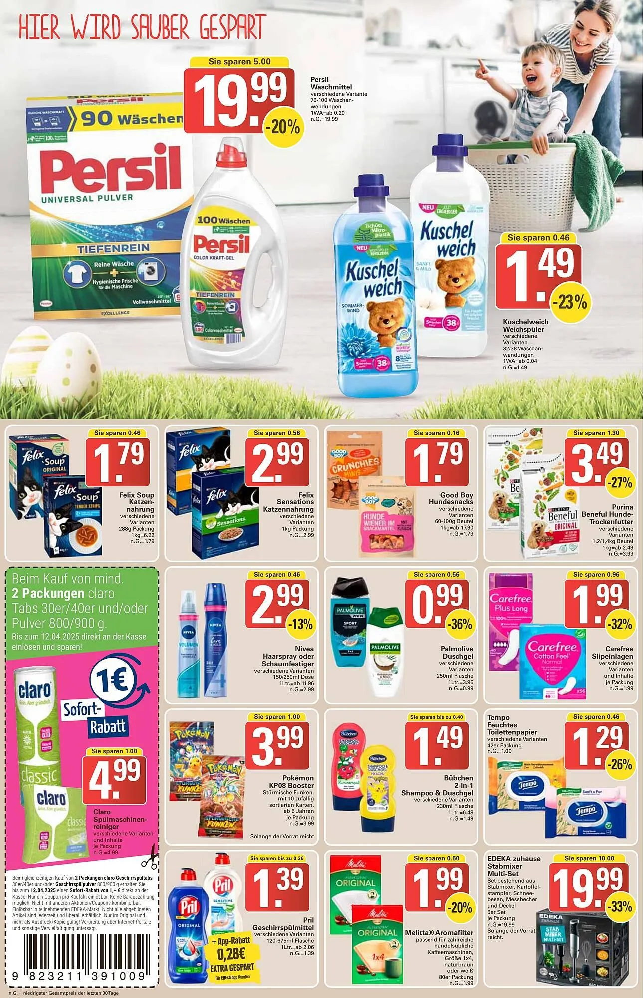 WEZ Prospekt von 7. April bis 12. April 2025 - Prospekt seite 16