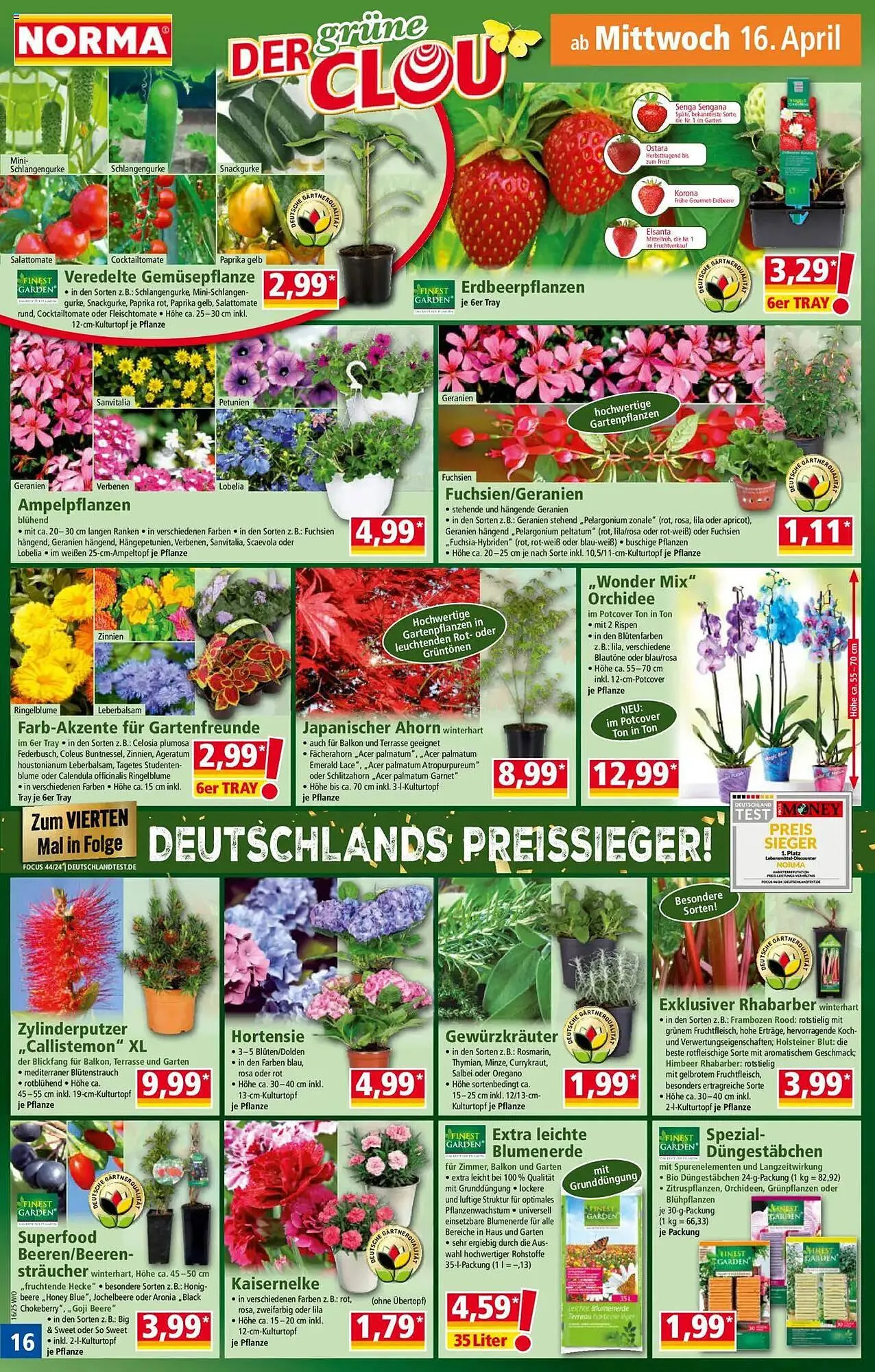 Norma Prospekt von 14. April bis 20. April 2025 - Prospekt seite 16