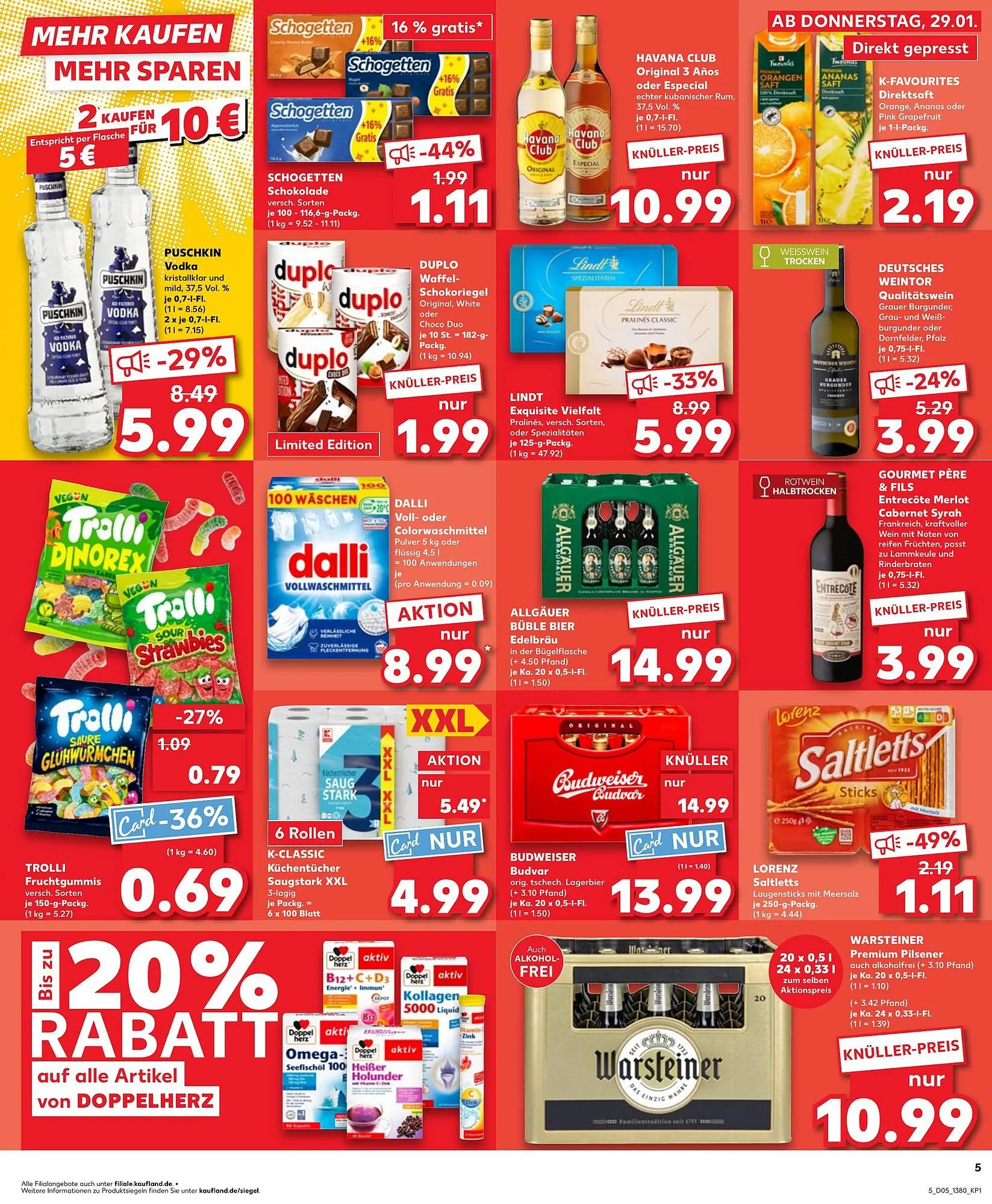 Kaufland Prospekt von 29. Januar bis 4. Februar 2026 - Prospekt seite 5