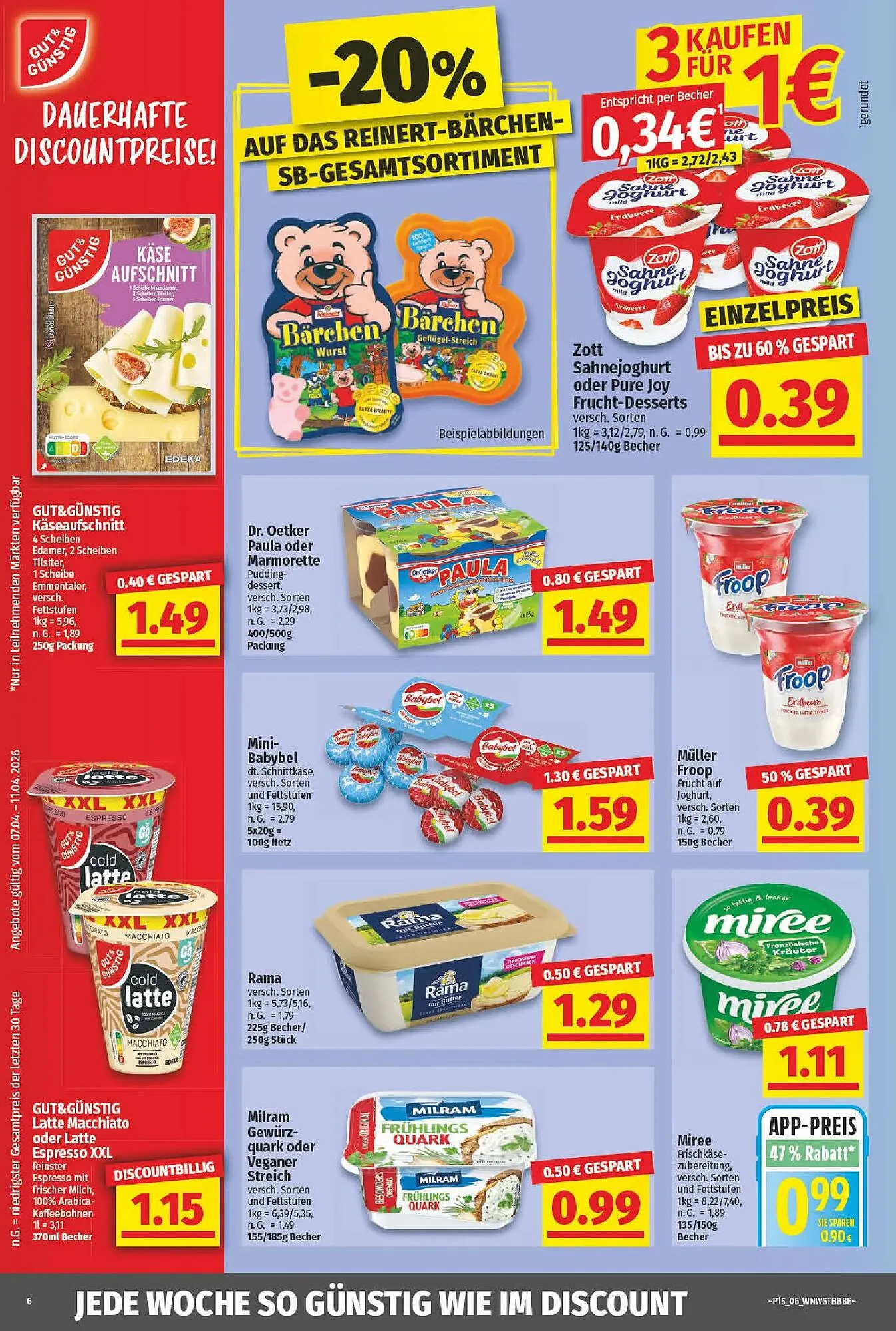 NP Discount Prospekt von 6. April bis 11. April 2026 - Prospekt seite 6