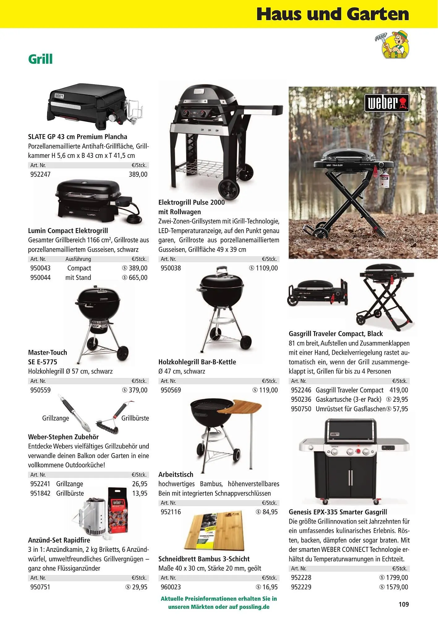 Holz Possling Prospekt von 1. April bis 31. Juli 2026 - Prospekt seite 109