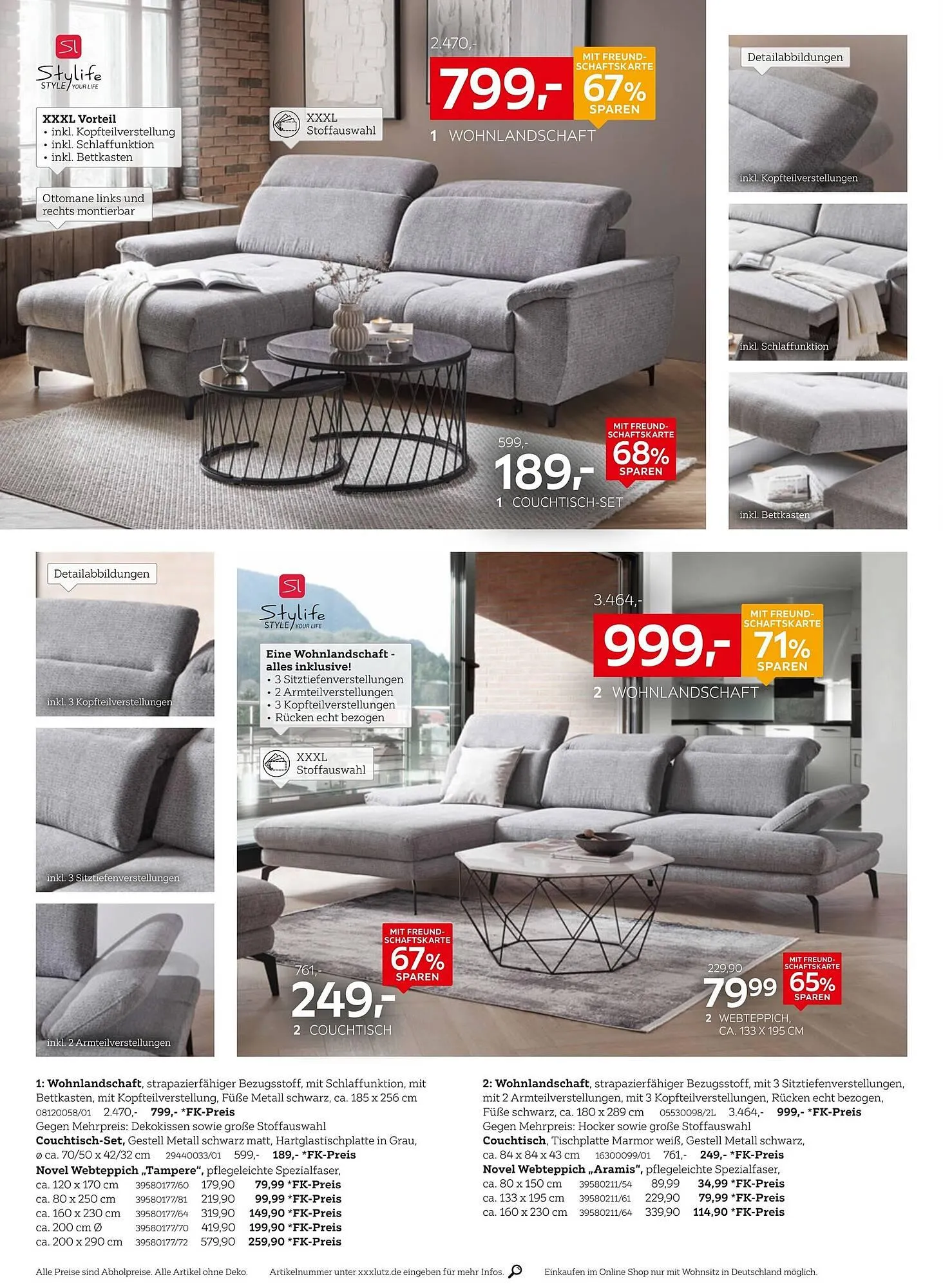 XXXLutz Prospekt von 3. November bis 16. November 2025 - Prospekt seite 6