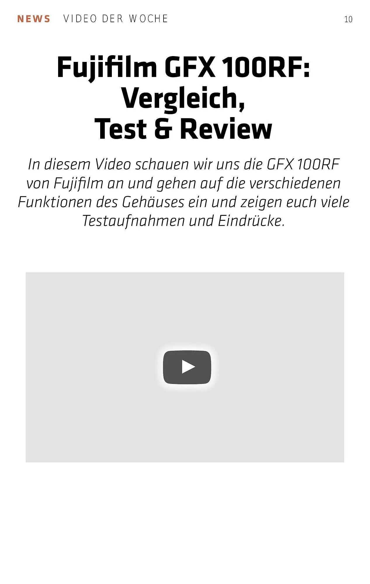 Fotoprofi Prospekt von 28. Juni bis 11. Juli 2025 - Prospekt seite 10