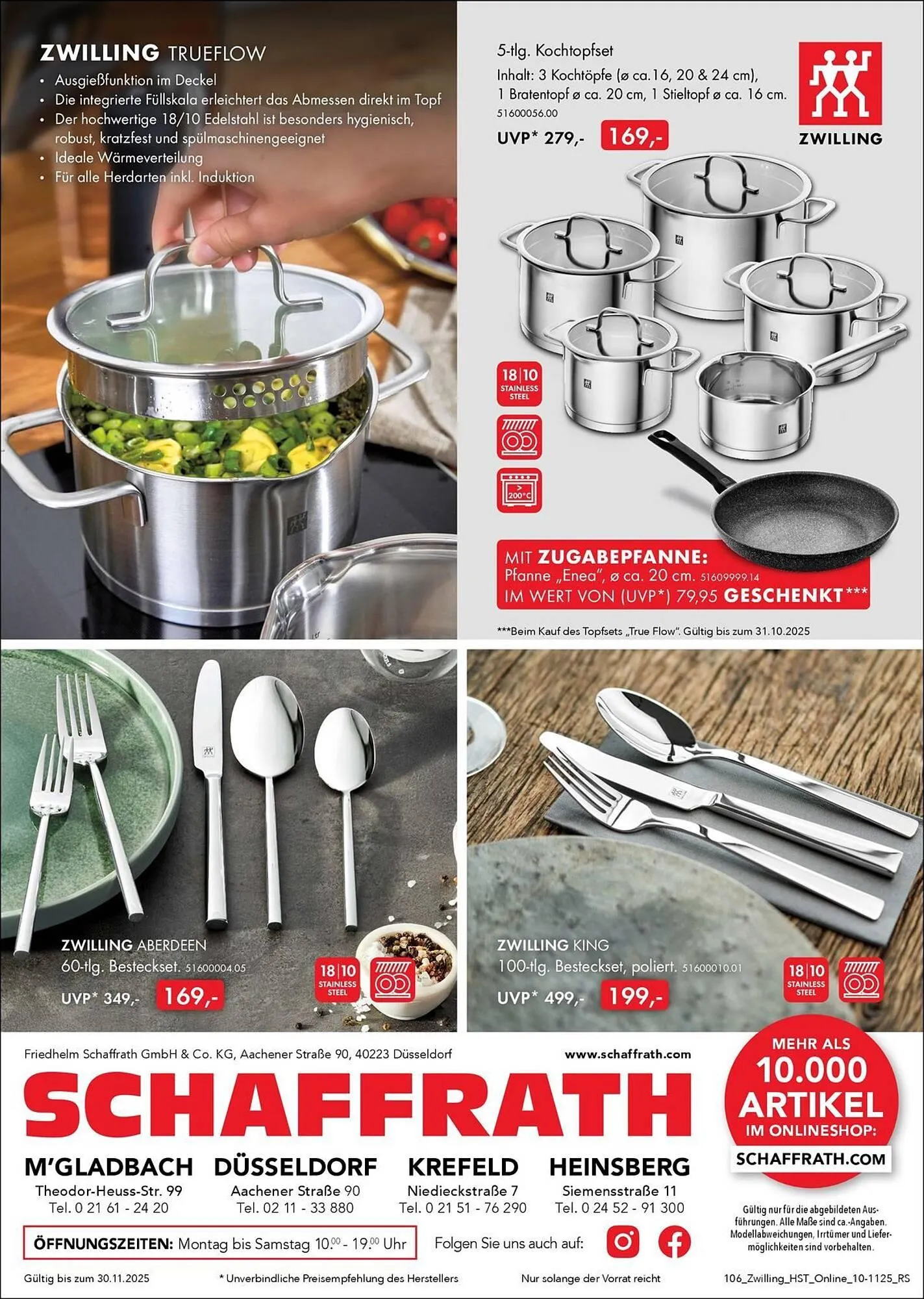 Schaffrath Prospekt von 7. Oktober bis 30. November 2025 - Prospekt seite 12