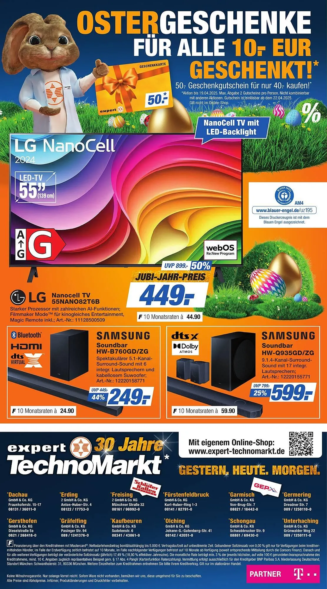 Expert Technomarkt Prospekt von 9. April bis 19. April 2025 - Prospekt seite 8