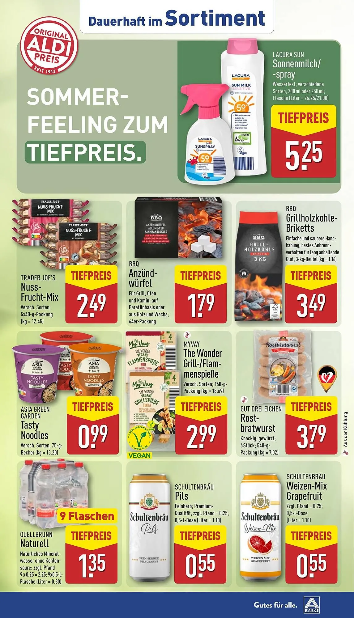 Aldi Nord Prospekt von 2. Juni bis 7. Juni 2025 - Prospekt seite 38