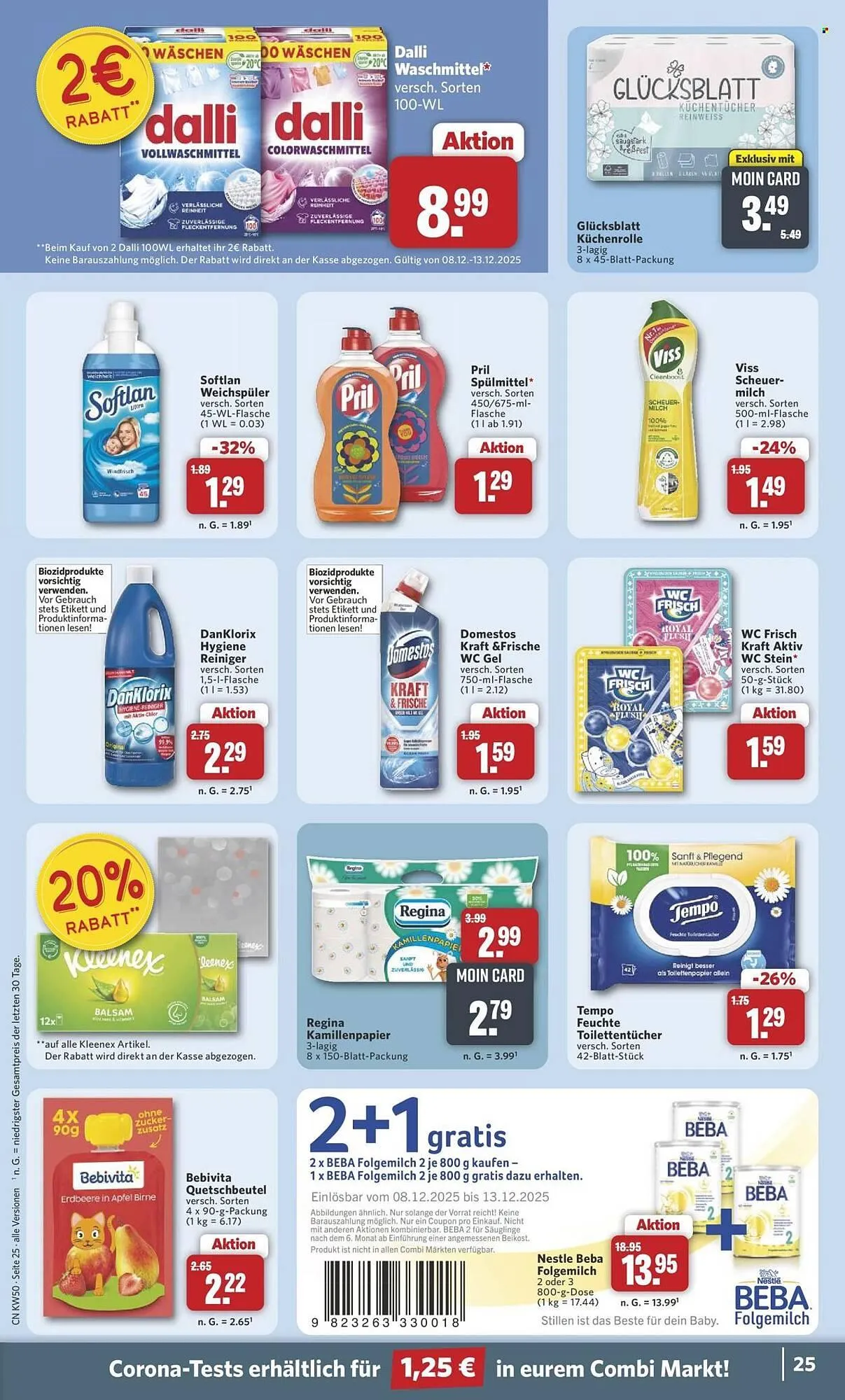 Combi Prospekt von 8. Dezember bis 13. Dezember 2025 - Prospekt seite 27