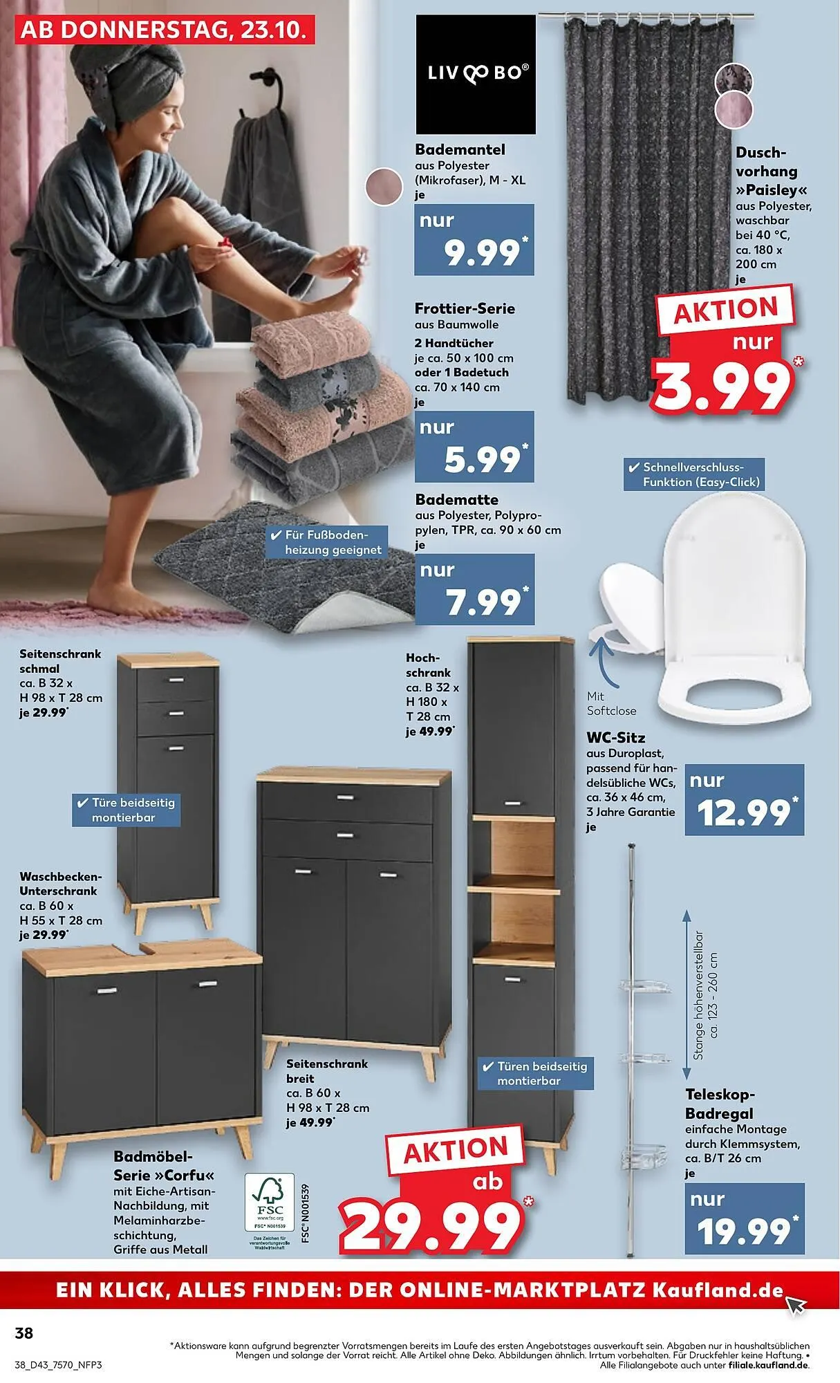 Kaufland Prospekt von 23. Oktober bis 29. Oktober 2025 - Prospekt seite 38