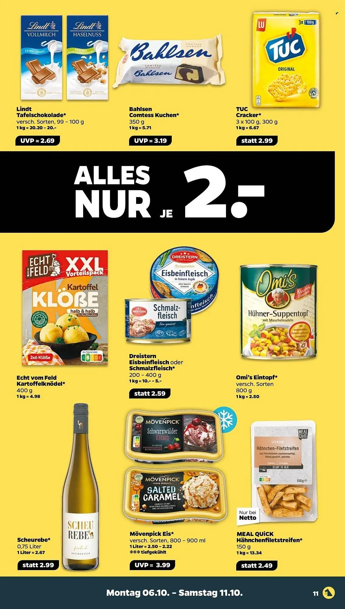 NETTO Prospekt von 6. Oktober bis 11. Oktober 2025 - Prospekt seite 11