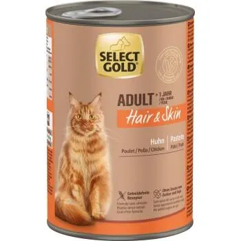 SELECT GOLD Hair & Skin Adult 6x400 g