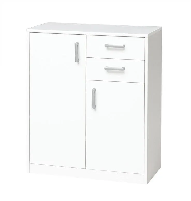 Kommode MEGA SOFT 72 x 85 x 37 cm weiß