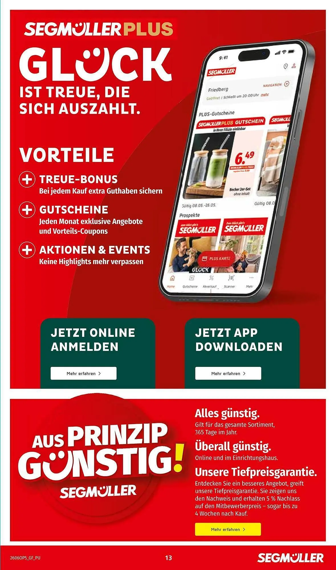 Segmüller Prospekt von 6. Juni bis 4. Juli 2026 - Prospekt seite 13