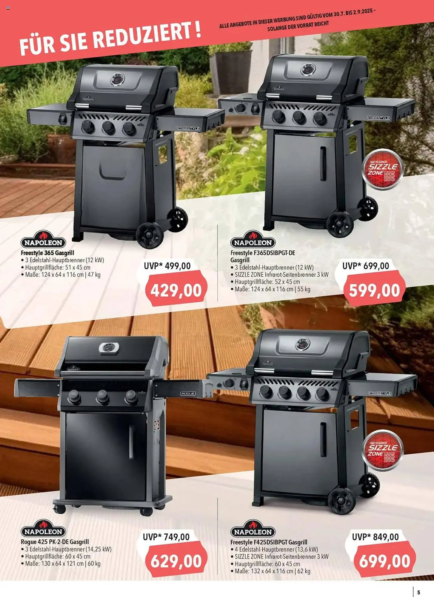 CITTI Markt Prospekt von 30. Juli bis 2. September 2025 - Prospekt seite 5