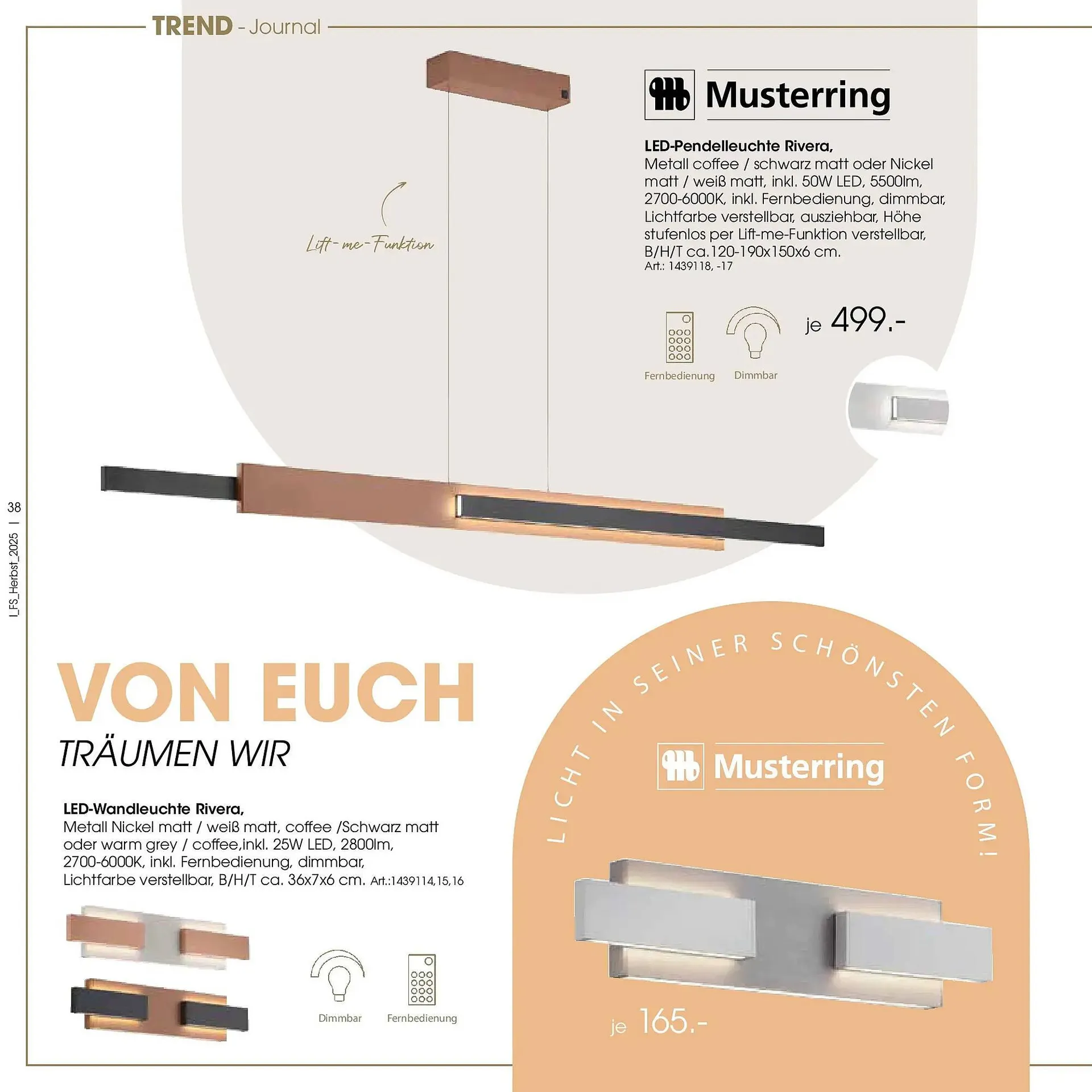 Zurbrüggen Prospekt von 19. Oktober bis 31. Januar 2026 - Prospekt seite 38