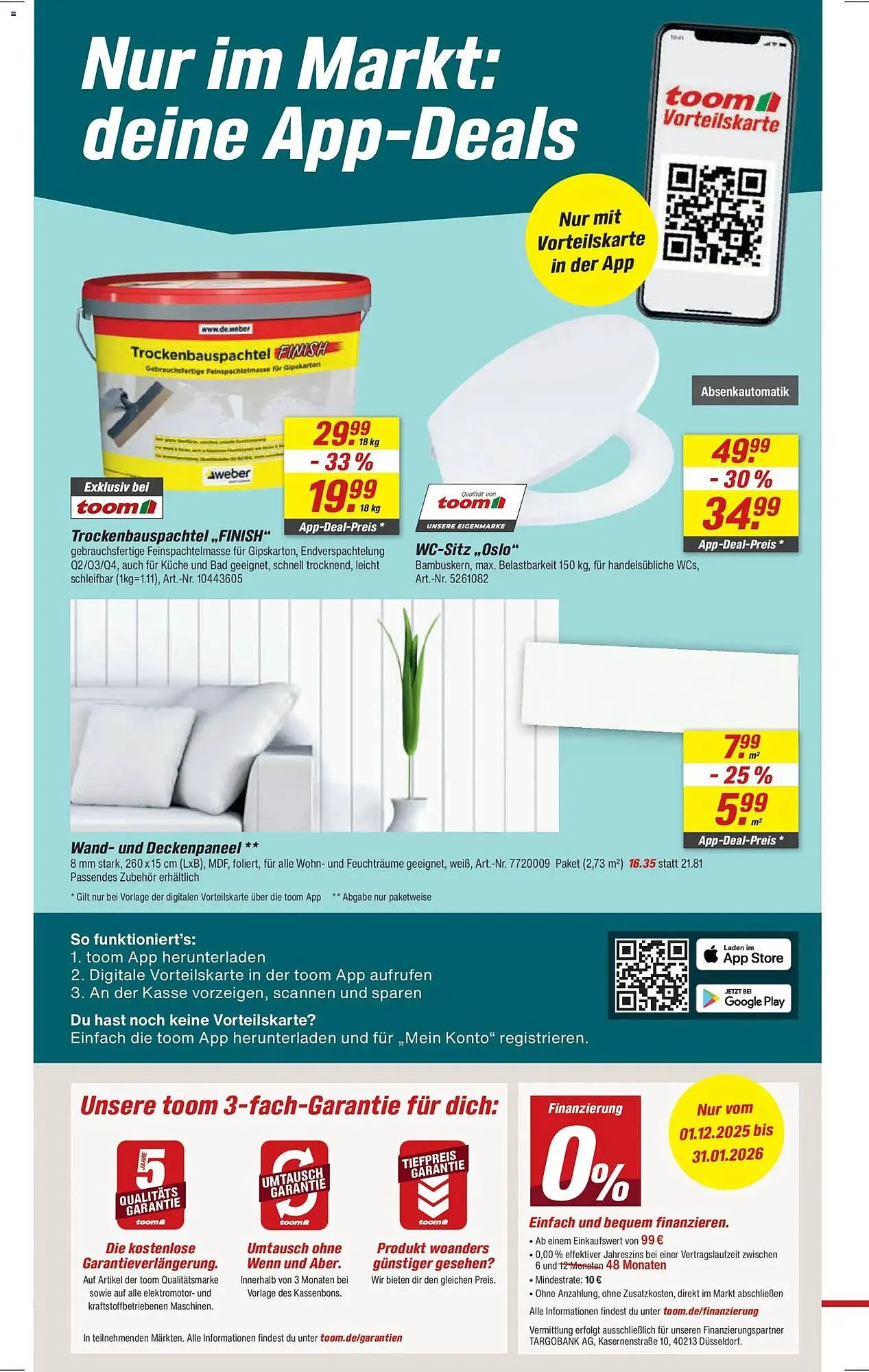 Toom Baumarkt Prospekt von 17. Januar bis 23. Januar 2026 - Prospekt seite 2