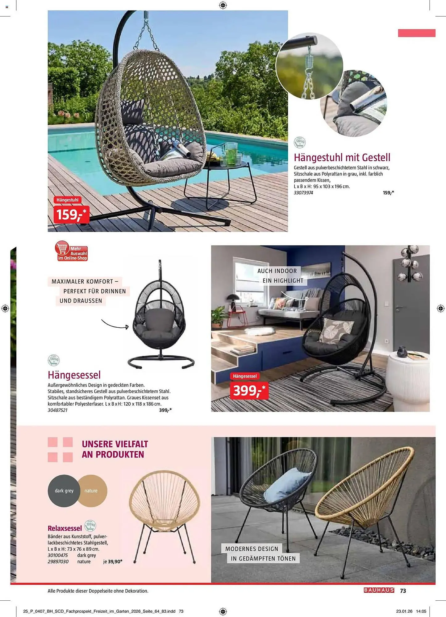 Bauhaus Prospekt von 2. März bis 30. Juni 2026 - Prospekt seite 73