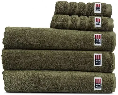 Lexington Handtuch Icons Original Towel Dusty Olive