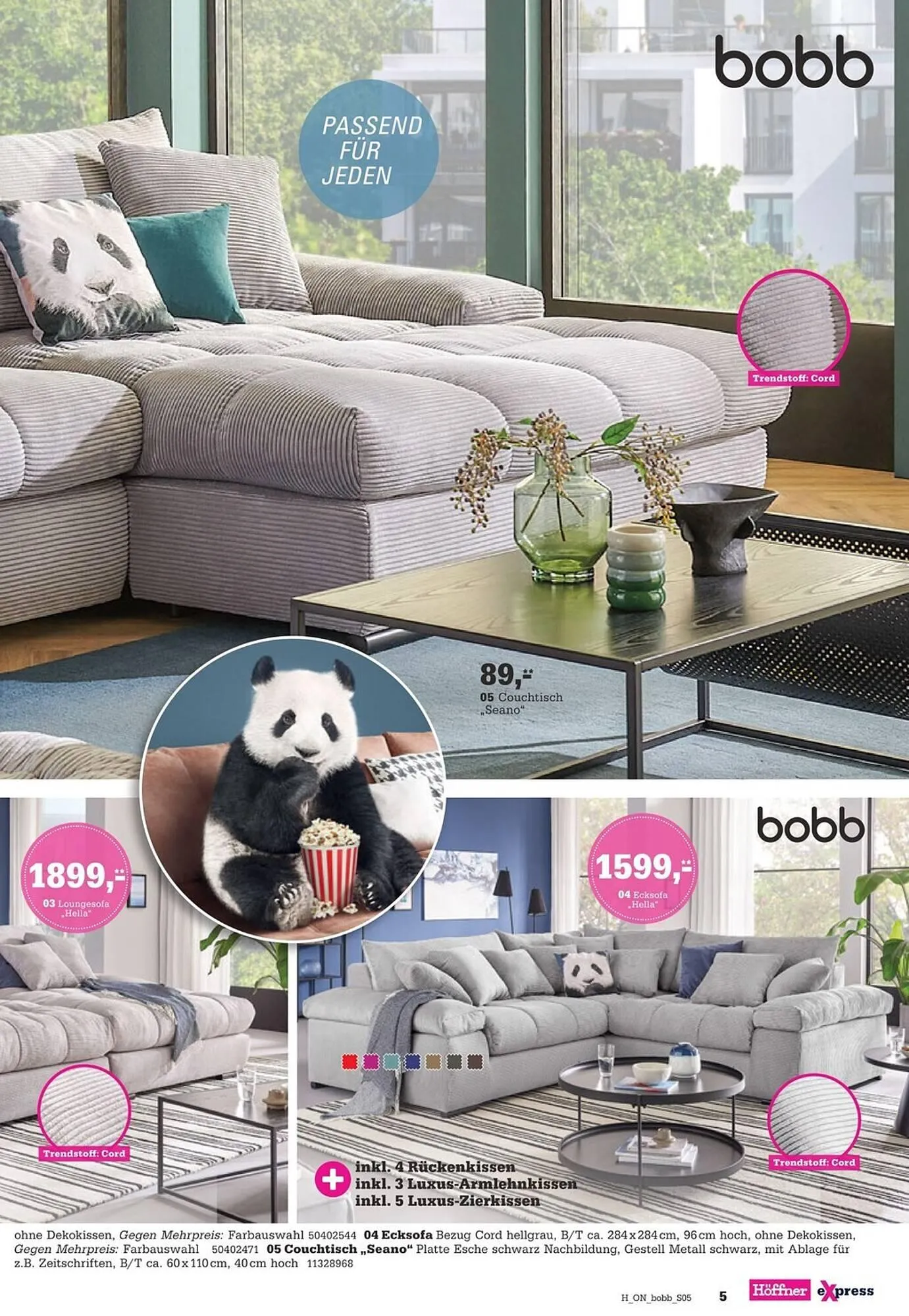 Höffner Prospekt von 16. Juli bis 29. Juli 2025 - Prospekt seite 5