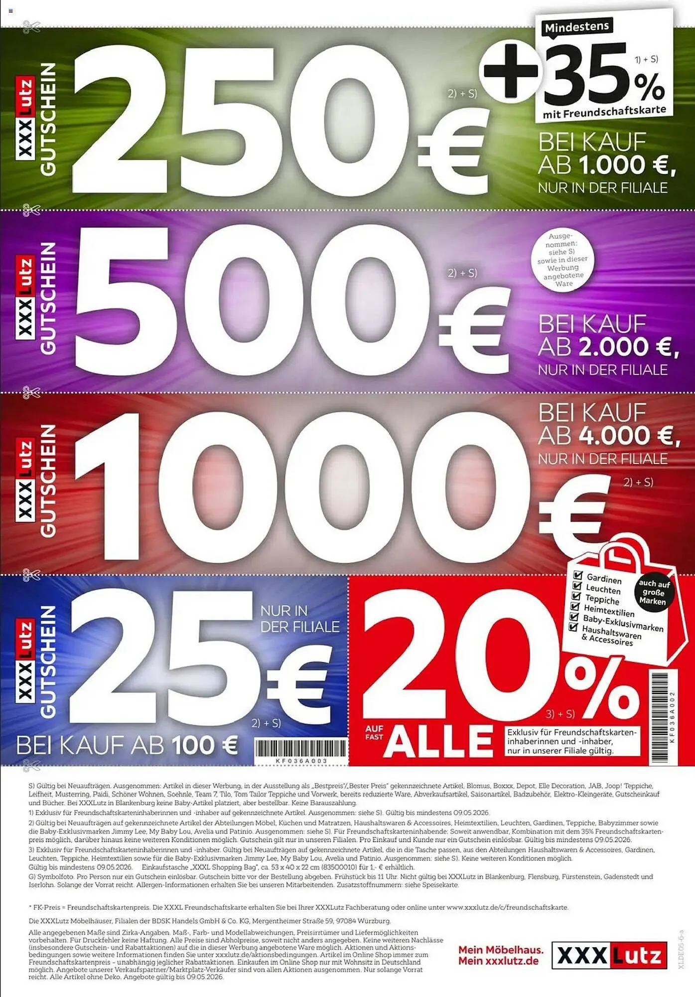 XXXLutz Prospekt von 25. April bis 9. Mai 2026 - Prospekt seite 3