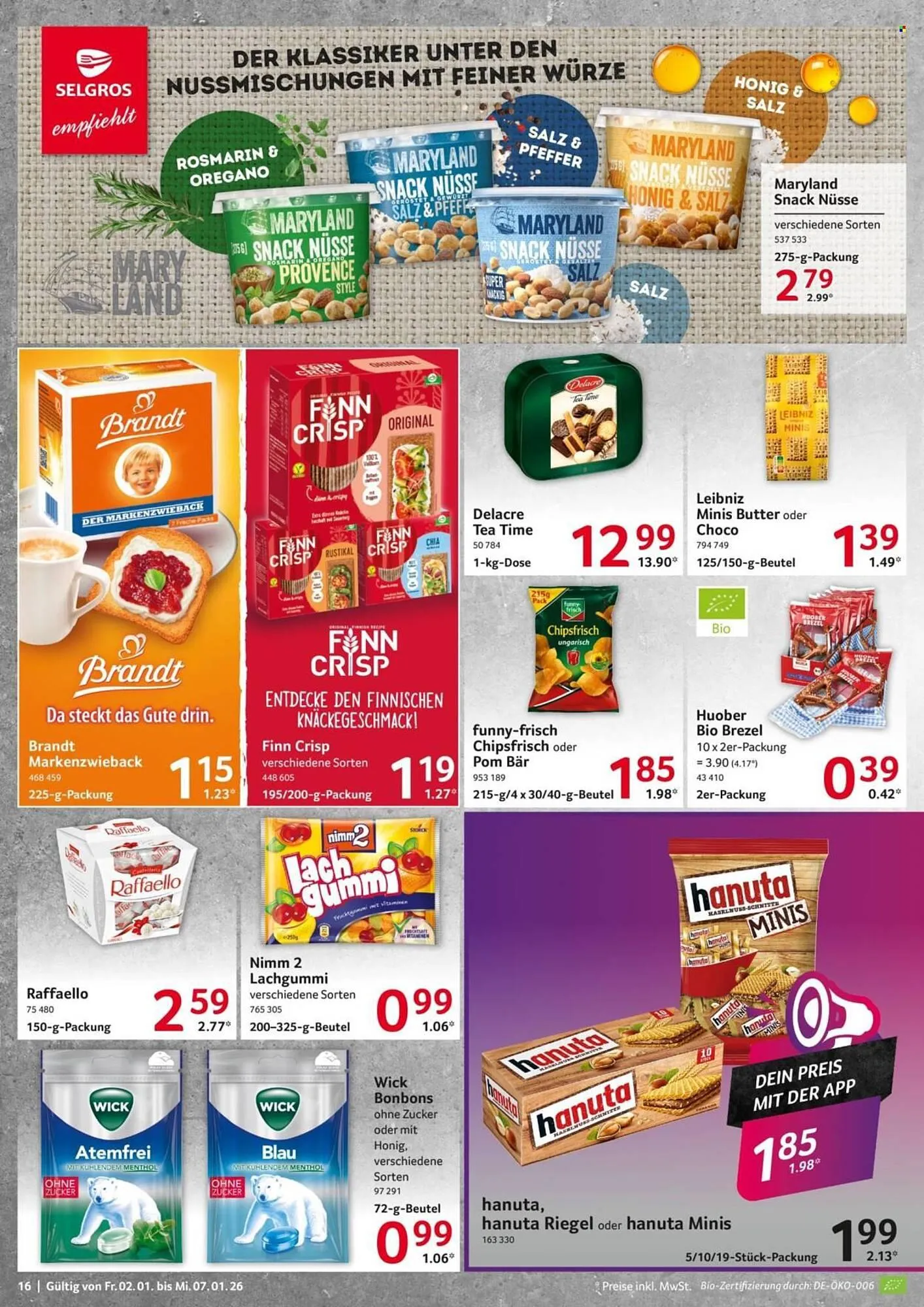 Selgros Prospekt von 2. Januar bis 7. Januar 2026 - Prospekt seite 16