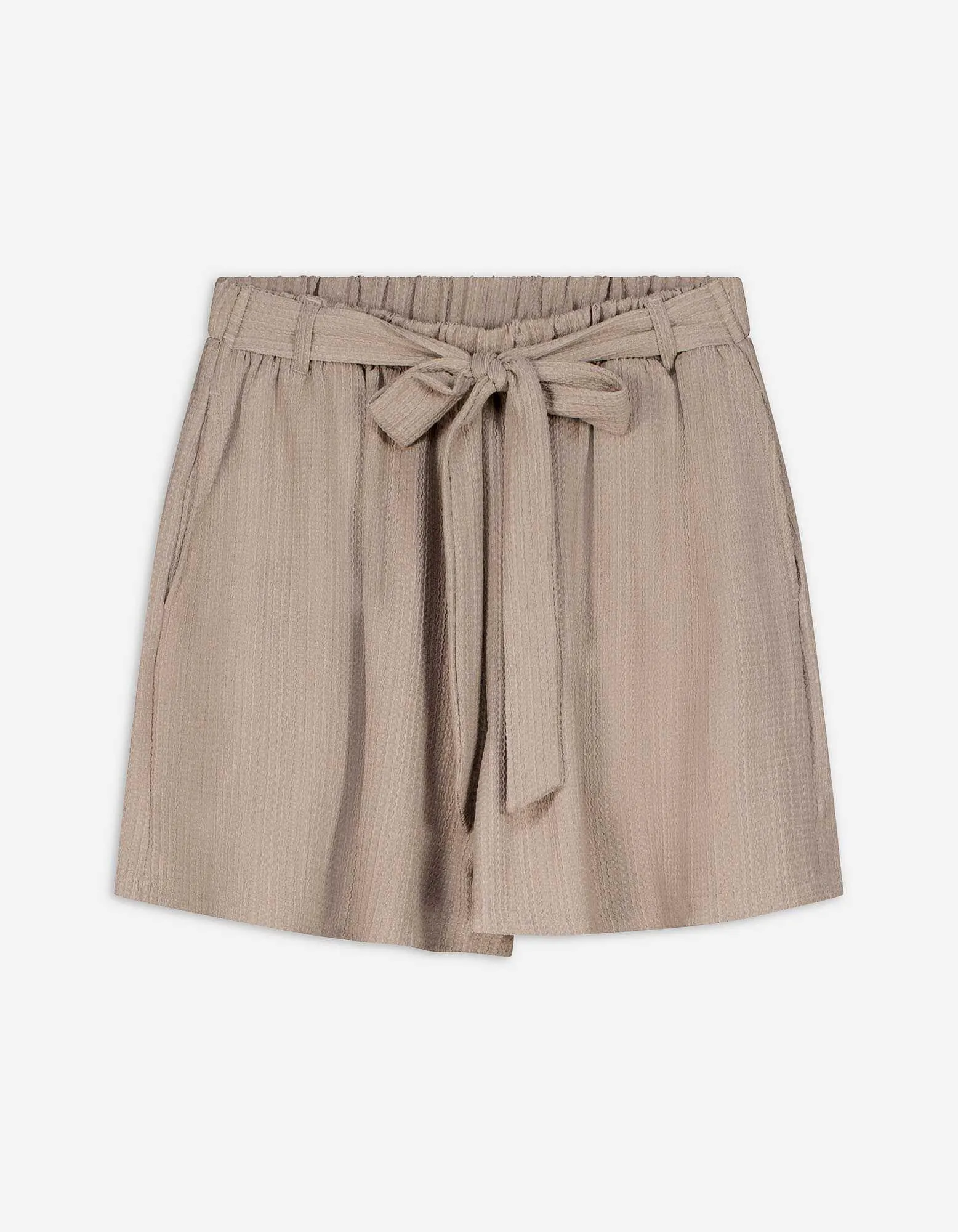 Shorts - Loose Fit - beige