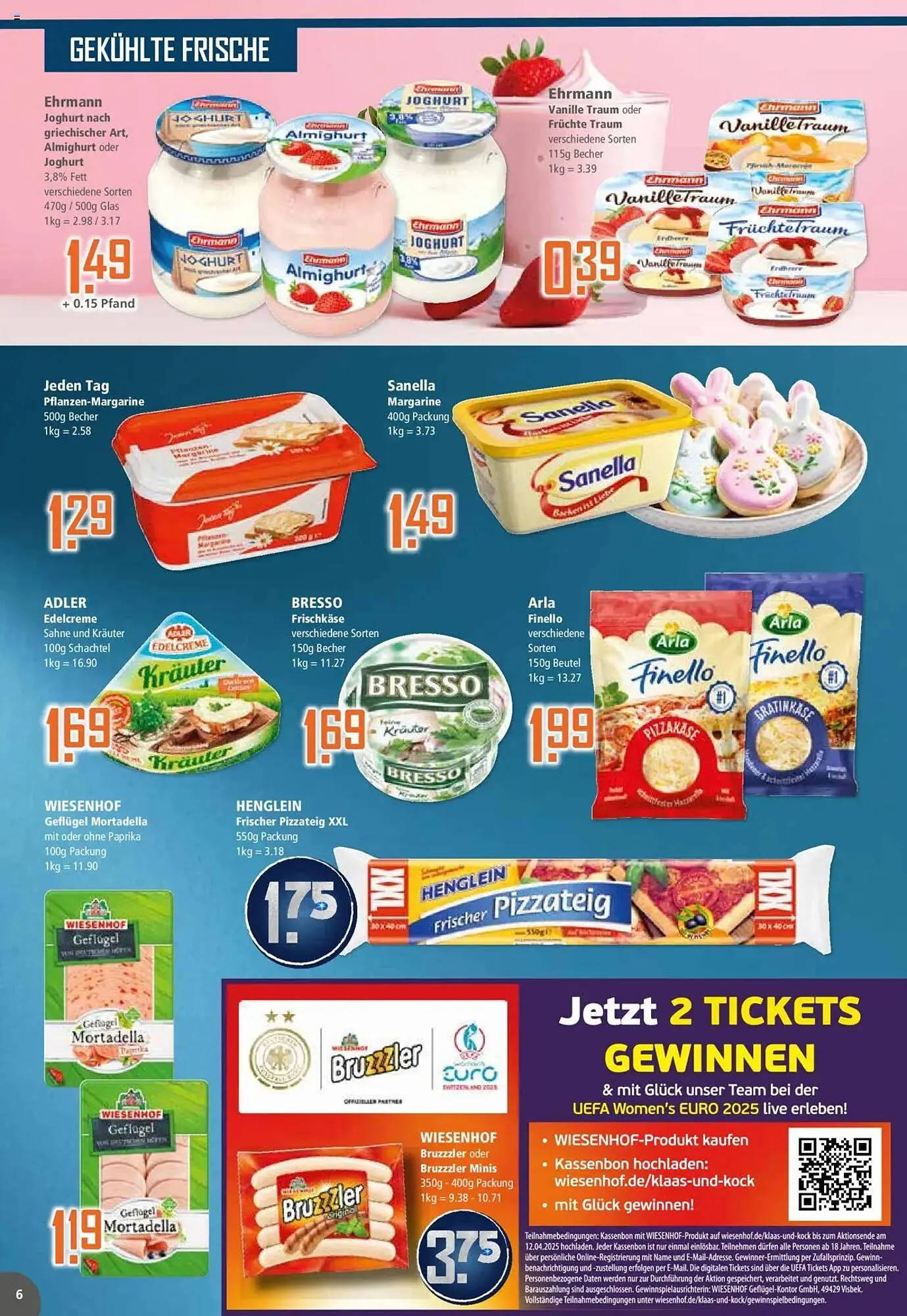 Klaas und Kock Prospekt von 31. März bis 5. April 2025 - Prospekt seite 6