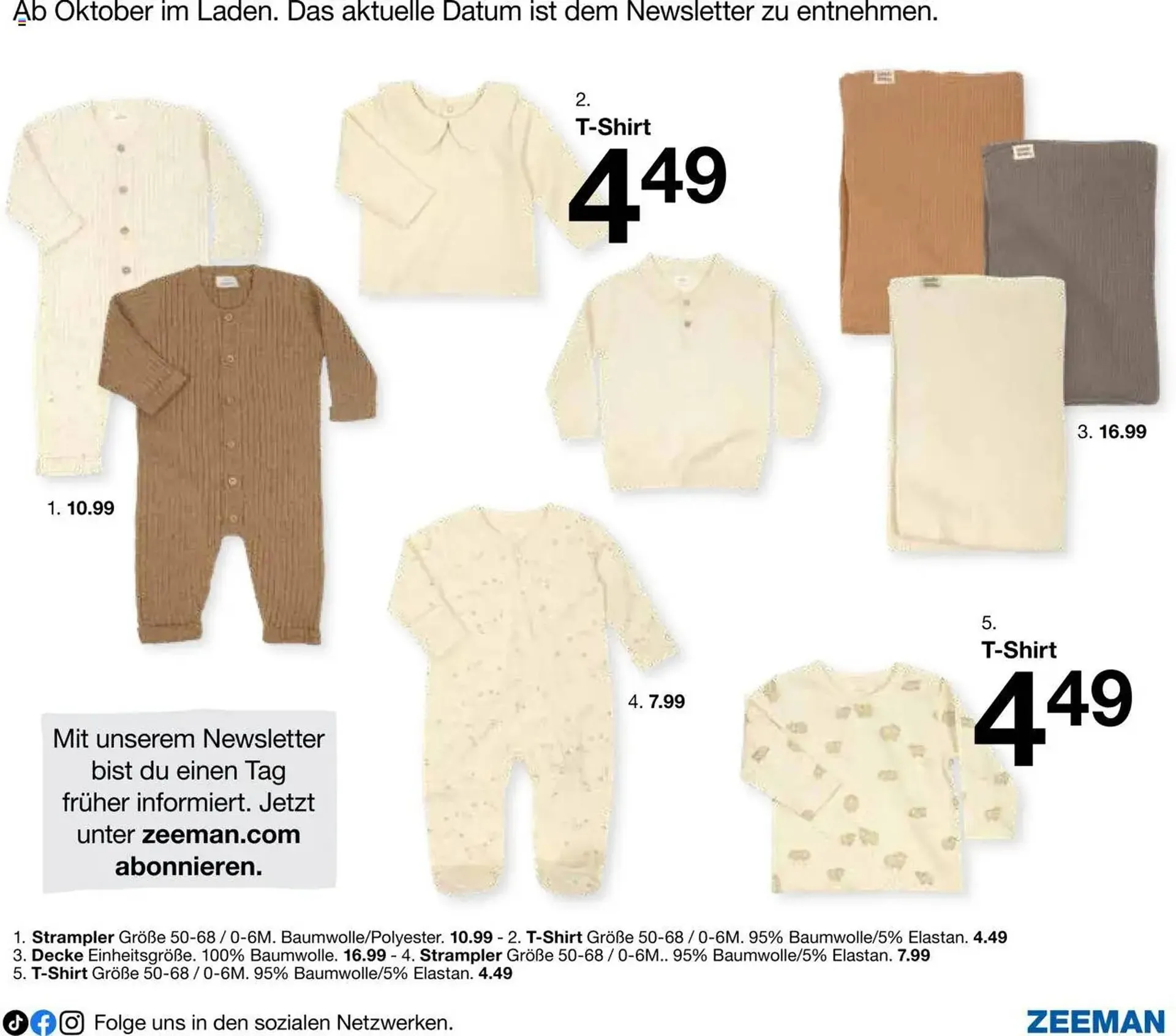 Zeeman Prospekt von 18. Juli bis 31. Dezember 2025 - Prospekt seite 13