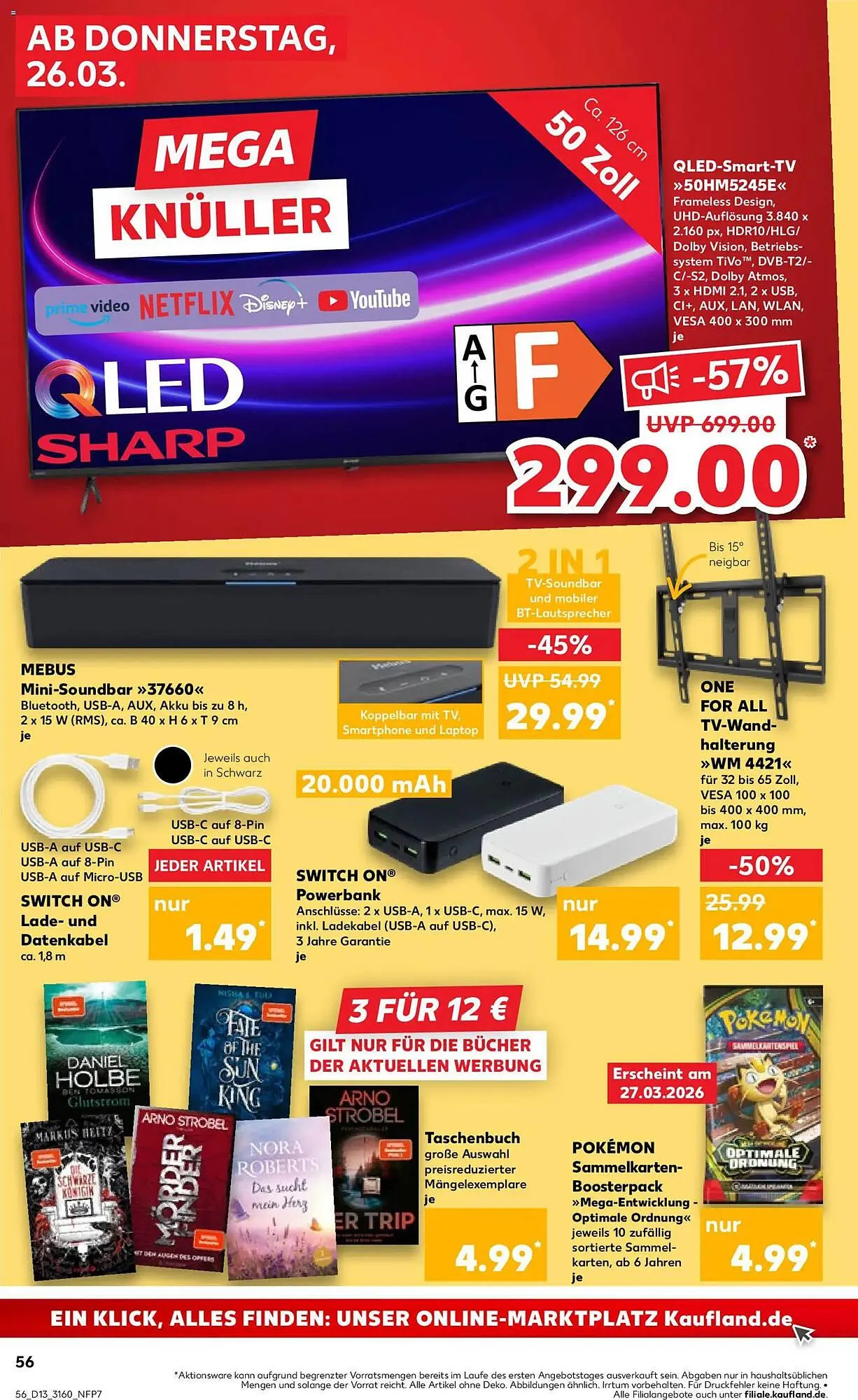 Kaufland Prospekt von 26. März bis 1. April 2026 - Prospekt seite 56