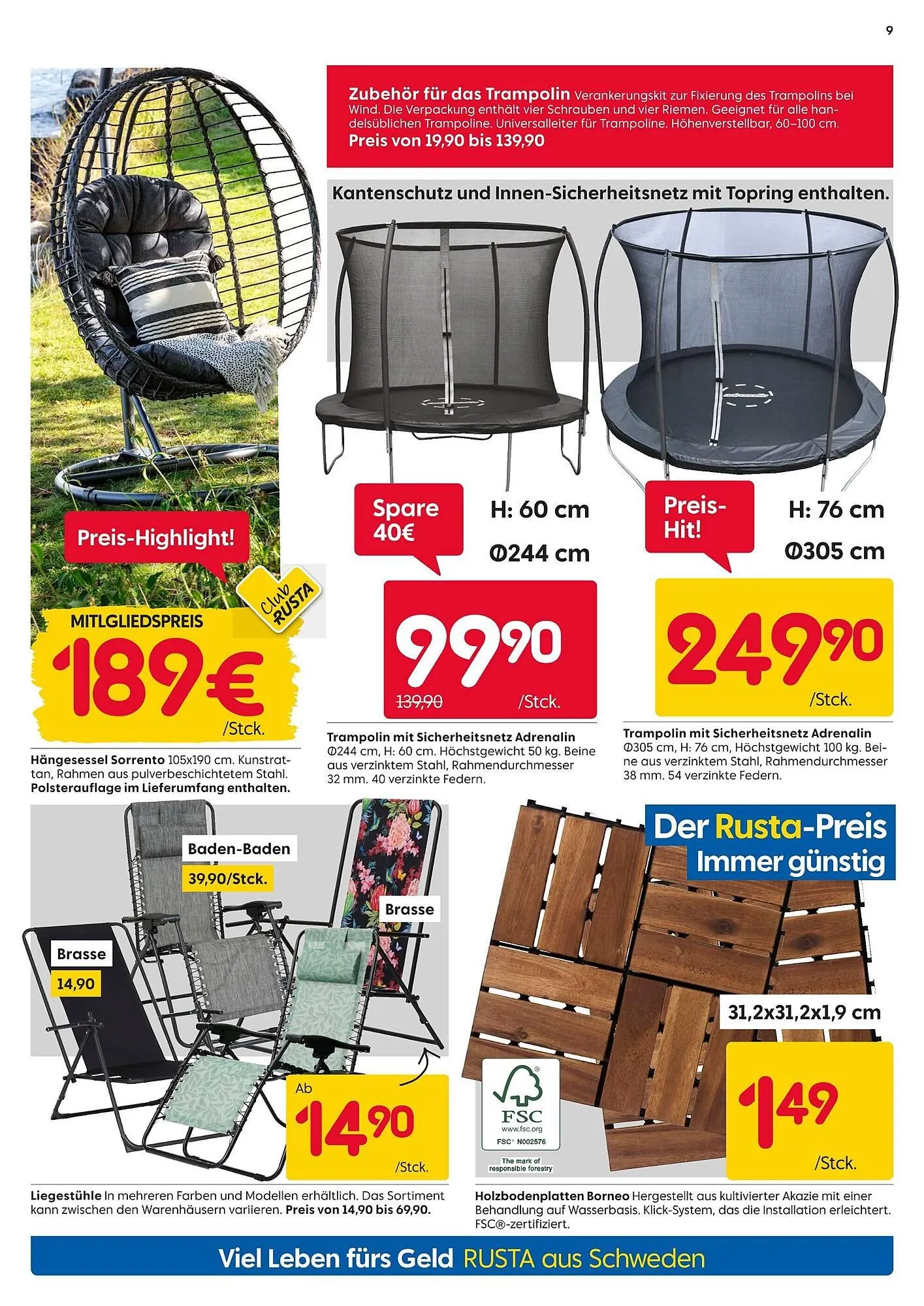 Rusta Prospekt von 29. März bis 4. April 2025 - Prospekt seite 9