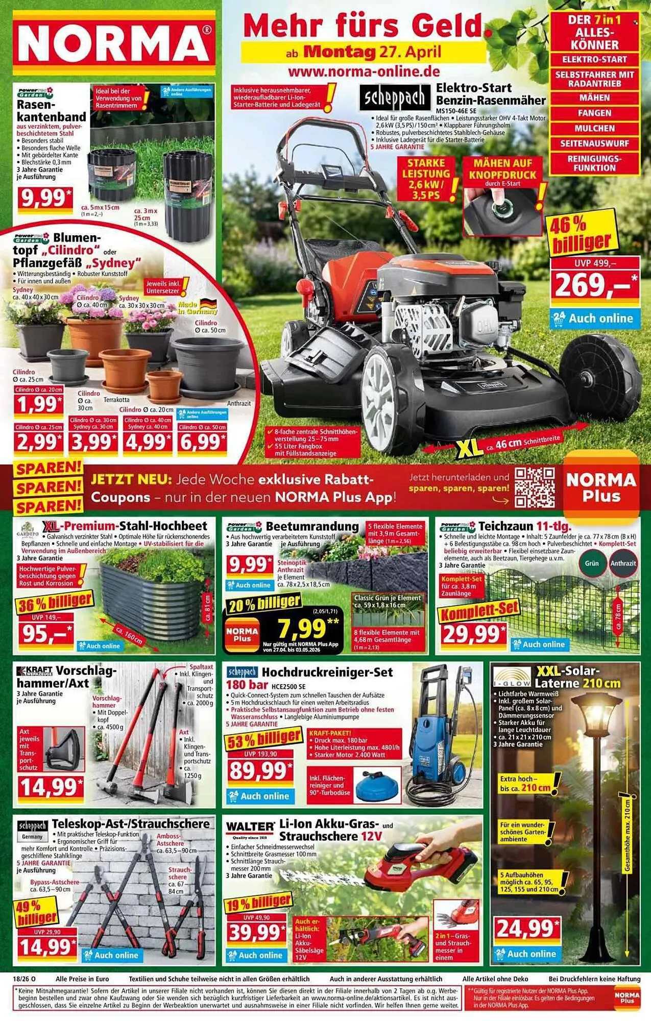Norma Prospekt von 27. April bis 3. Mai 2026 - Prospekt seite 1