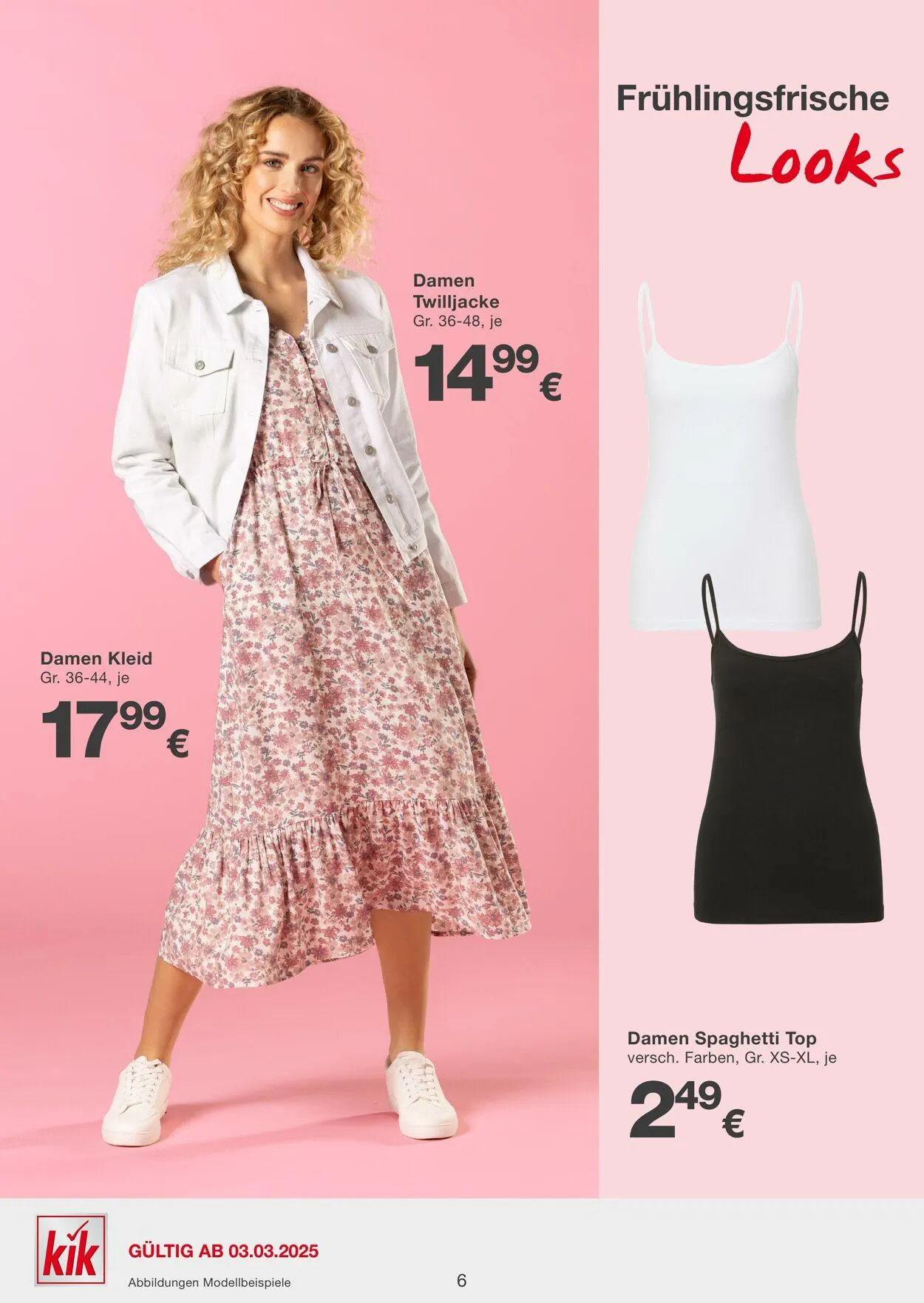Kik Aktueller Prospekt von 3. März bis 19. April 2025 - Prospekt seite 6