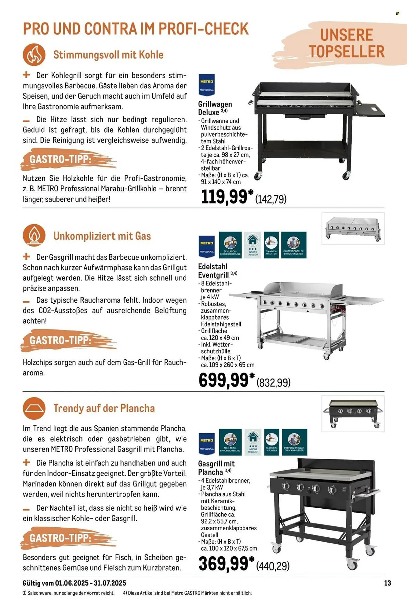 METRO Prospekt von 1. Juni bis 31. Juli 2025 - Prospekt seite 13