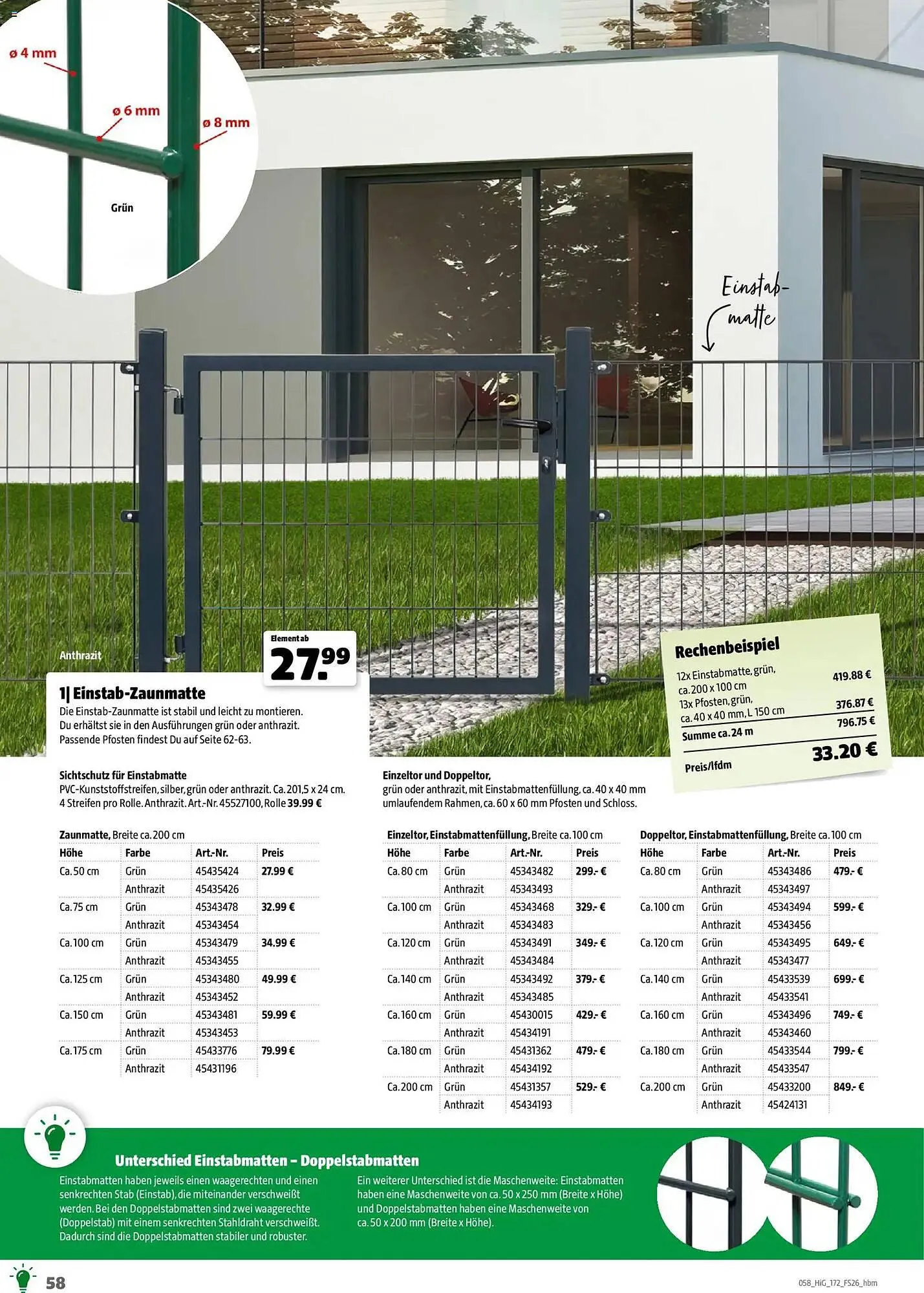 Hagebau Prospekt von 2. März bis 31. Dezember 2026 - Prospekt seite 58