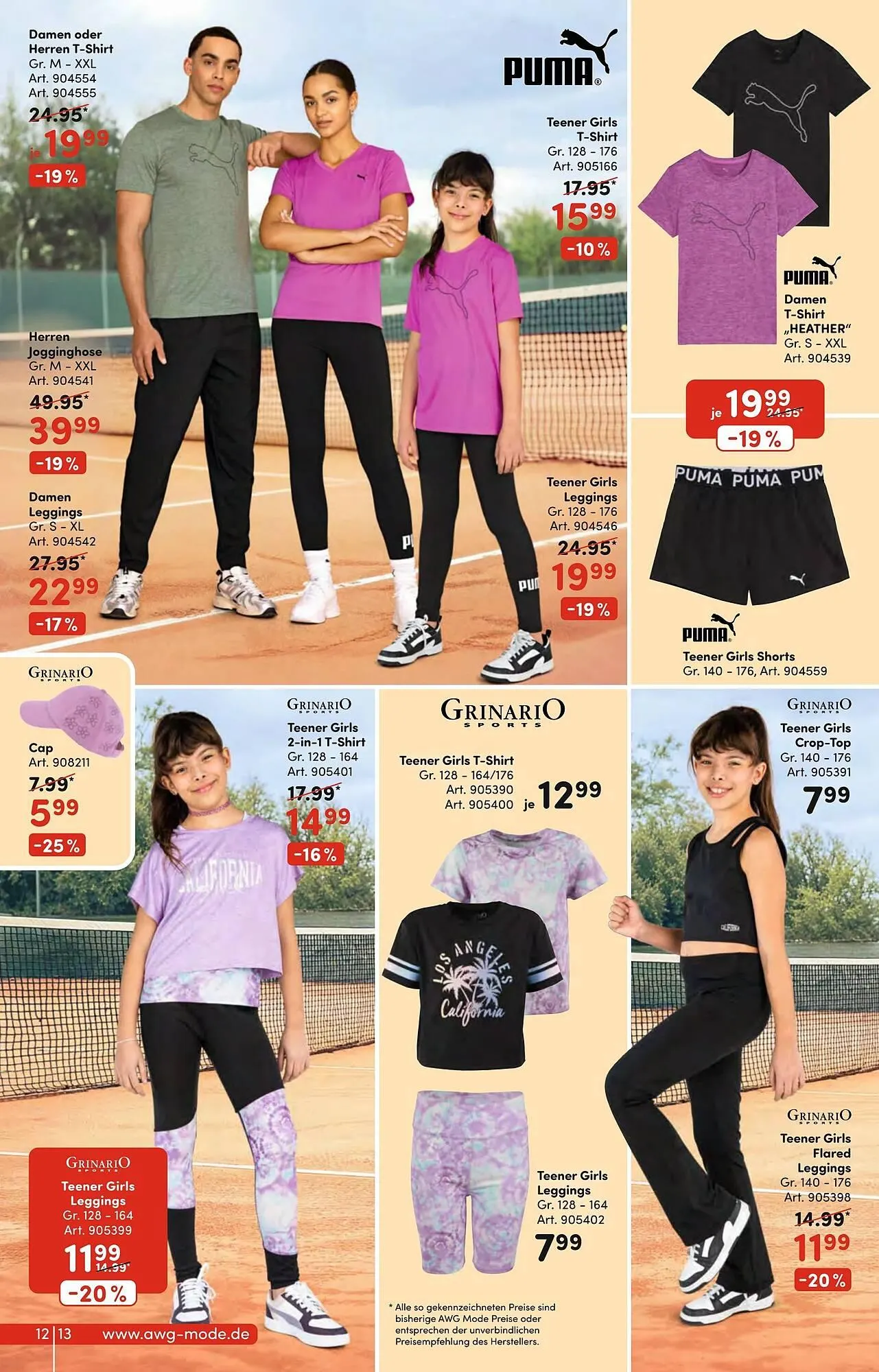 AWG Mode Prospekt von 5. April bis 20. April 2025 - Prospekt seite 12