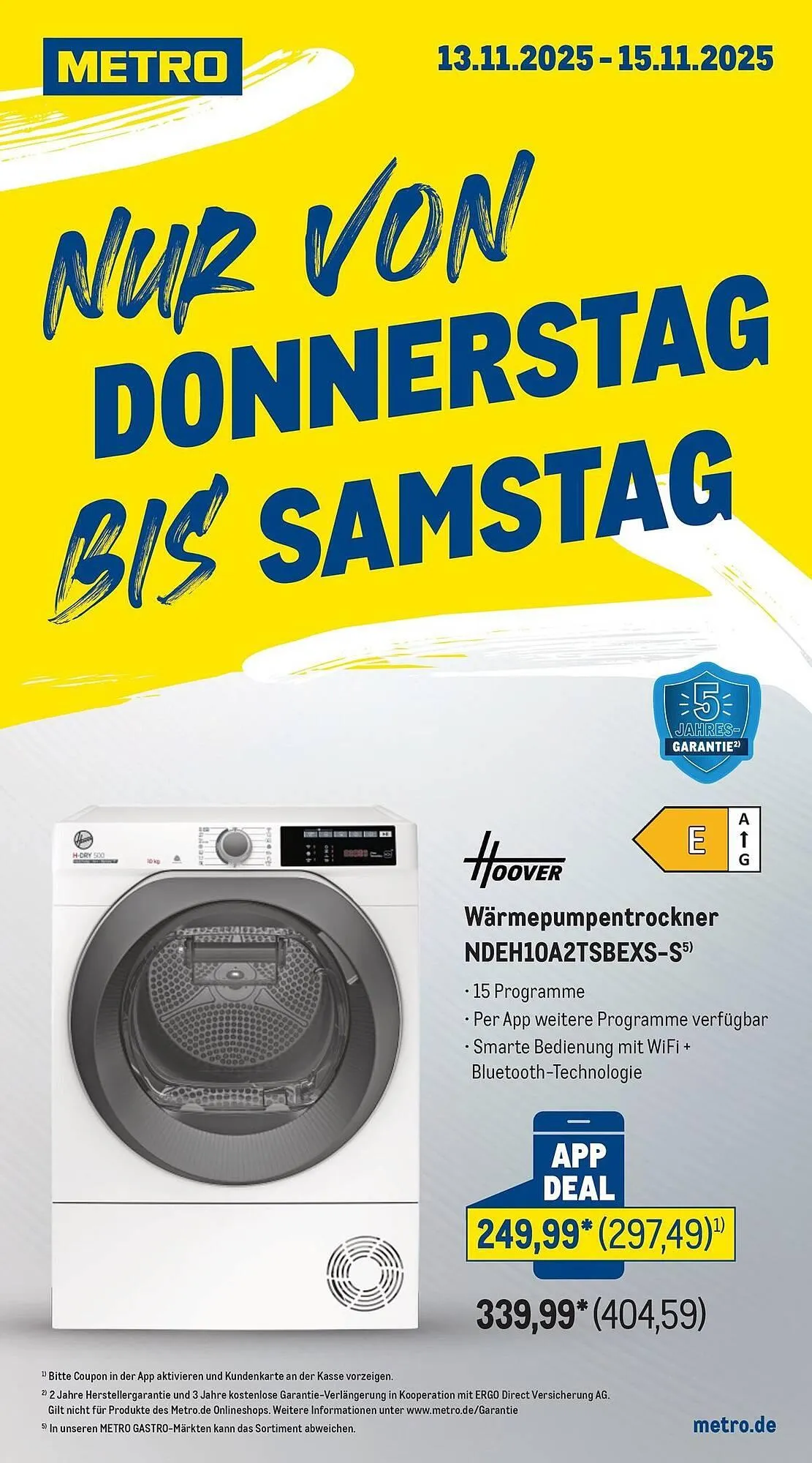 METRO Prospekt von 10. November bis 15. November 2025 - Prospekt seite 3