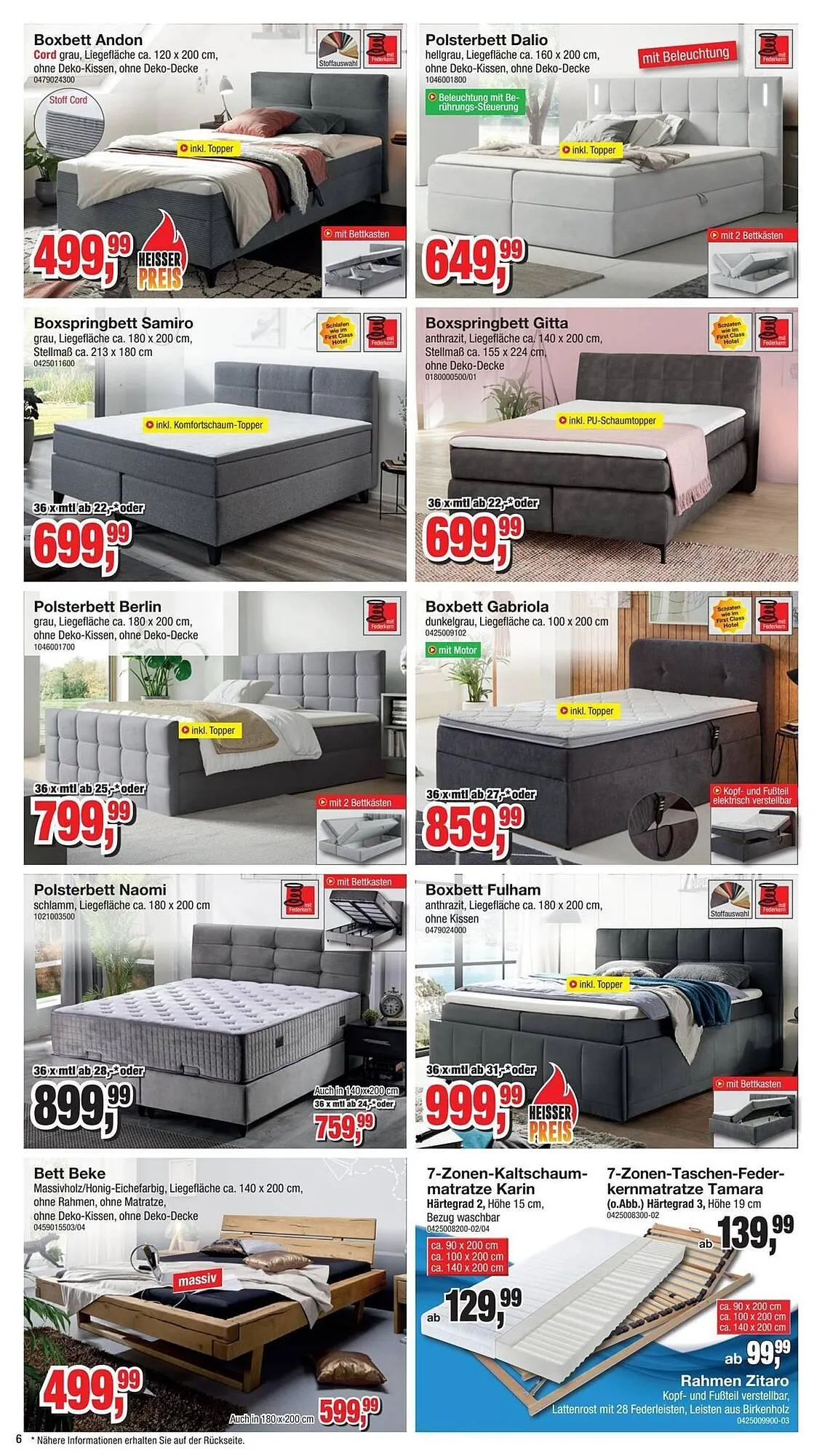 Möbelfundgrube Prospekt von 5. Juni bis 18. Juni 2025 - Prospekt seite 7