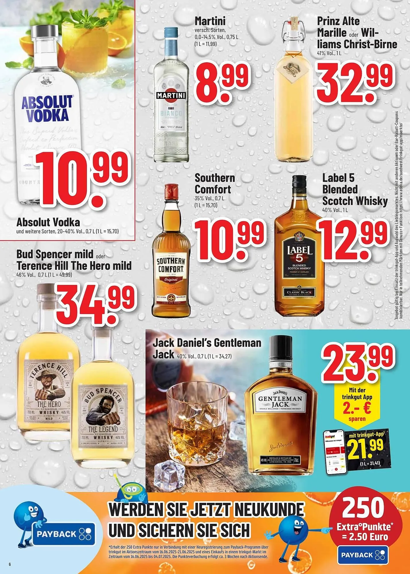 trinkgut Prospekt von 16. Juni bis 22. Juni 2025 - Prospekt seite 6