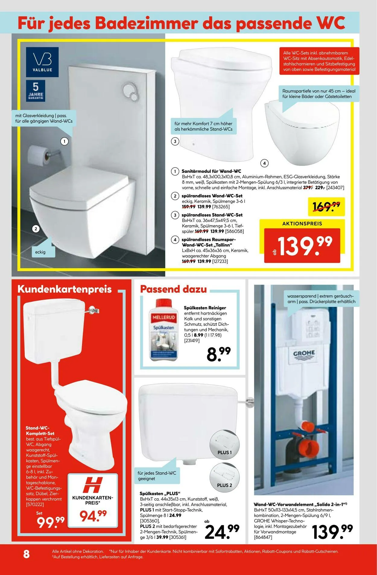 Hellweg Aktueller Prospekt von 24. November bis 8. Dezember 2025 - Prospekt seite 8