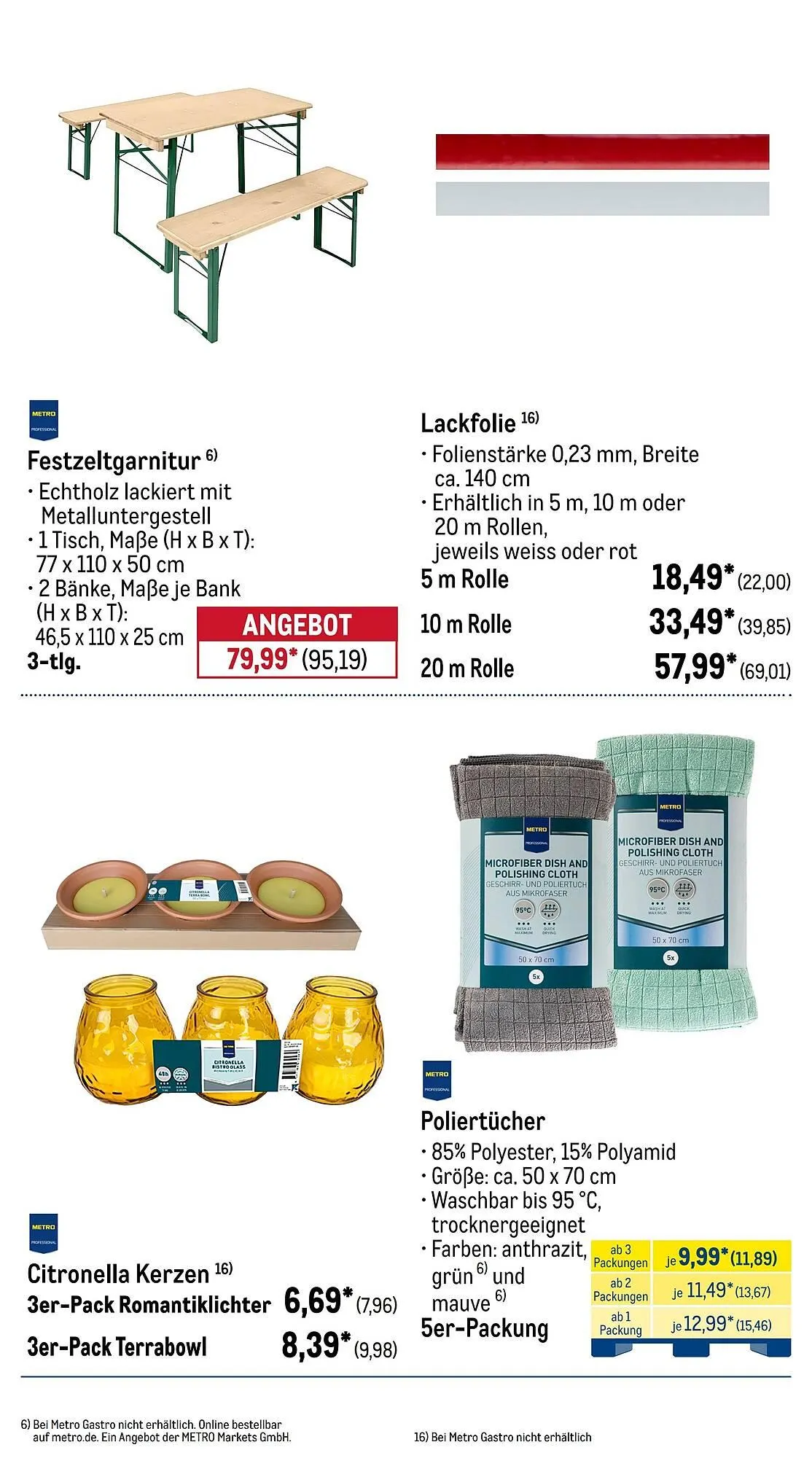 METRO Prospekt von 1. Juli bis 1. August 2026 - Prospekt seite 40