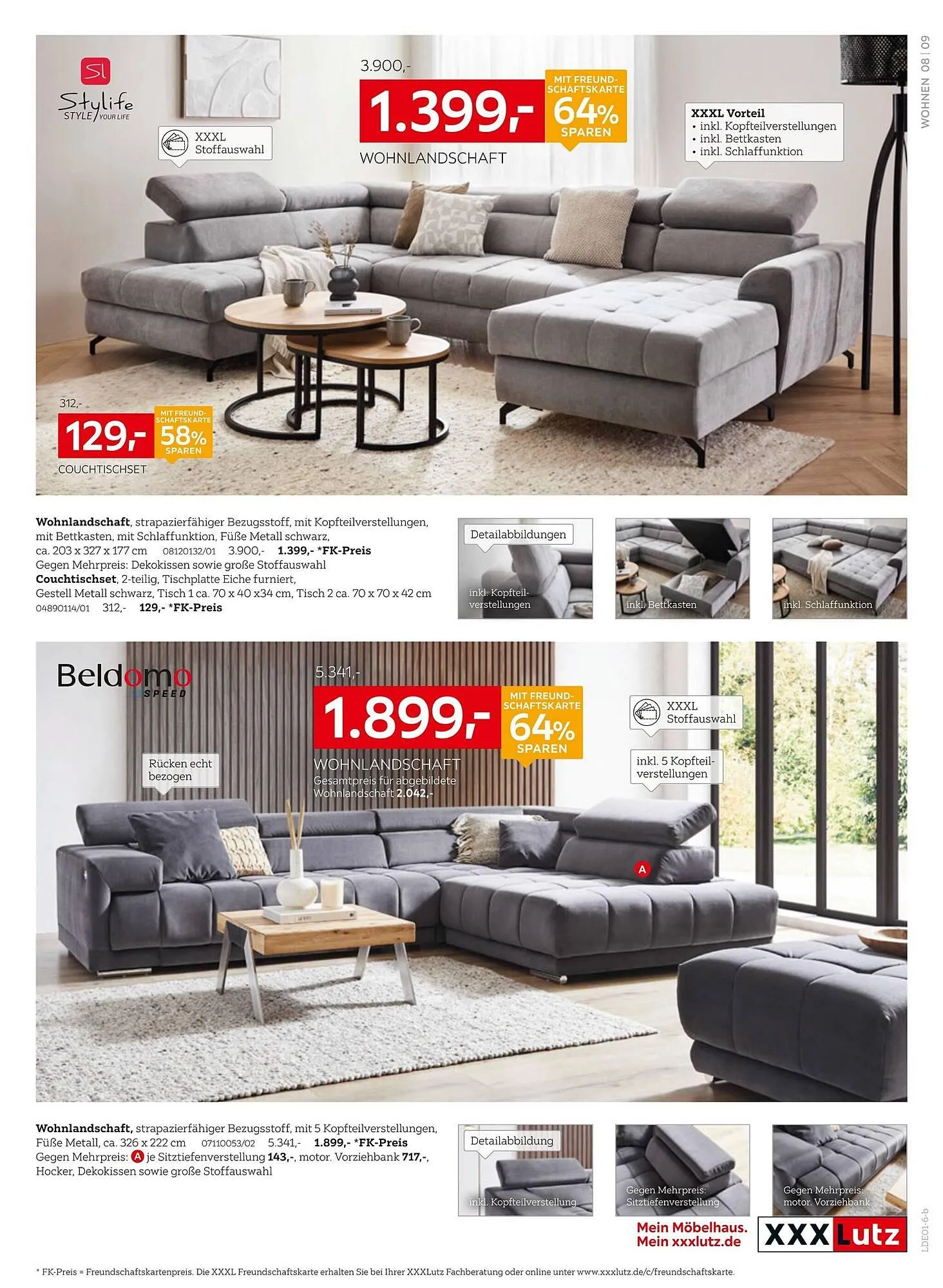 XXXLutz Prospekt von 2. Januar bis 11. Januar 2026 - Prospekt seite 9