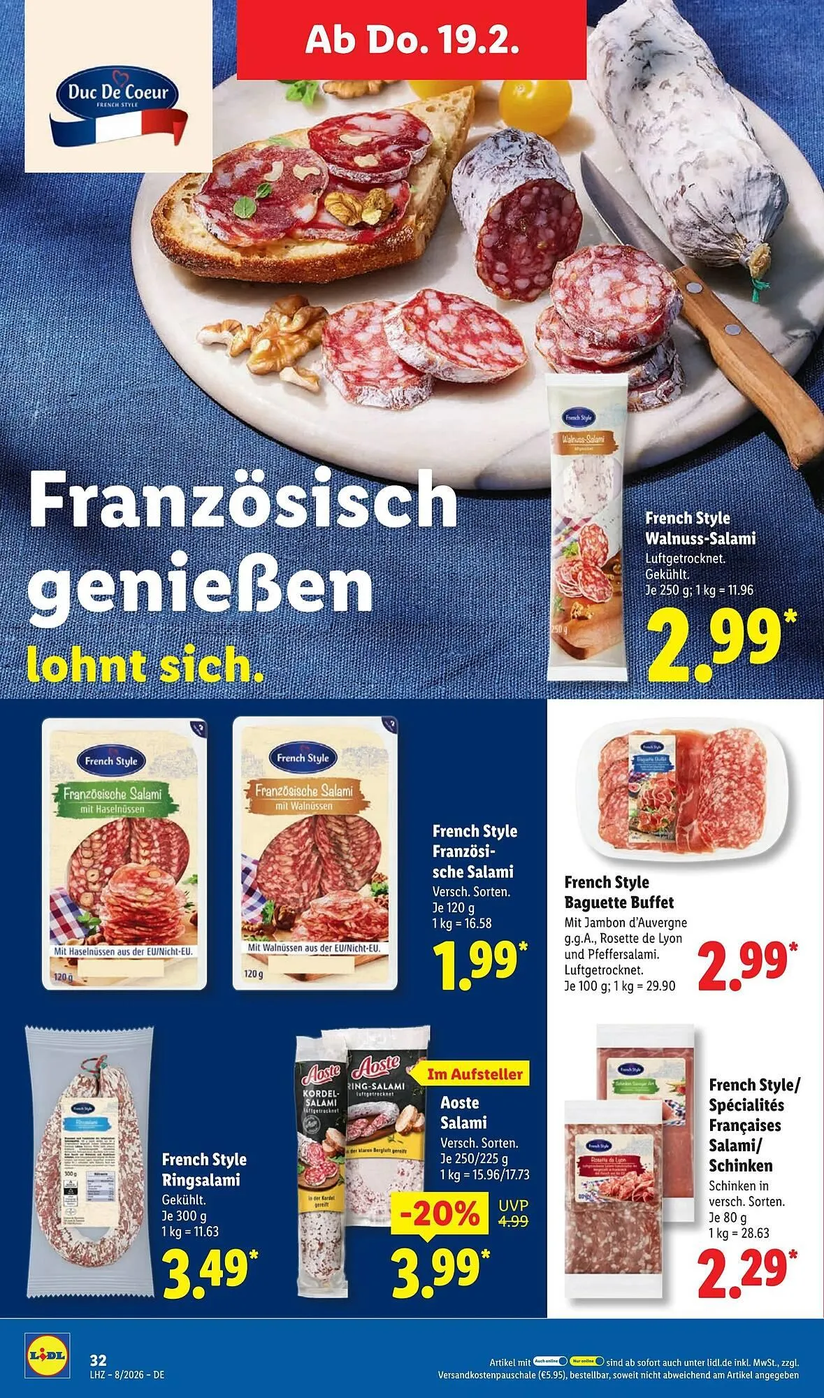 Lidl Prospekt von 16. Februar bis 22. Februar 2026 - Prospekt seite 52