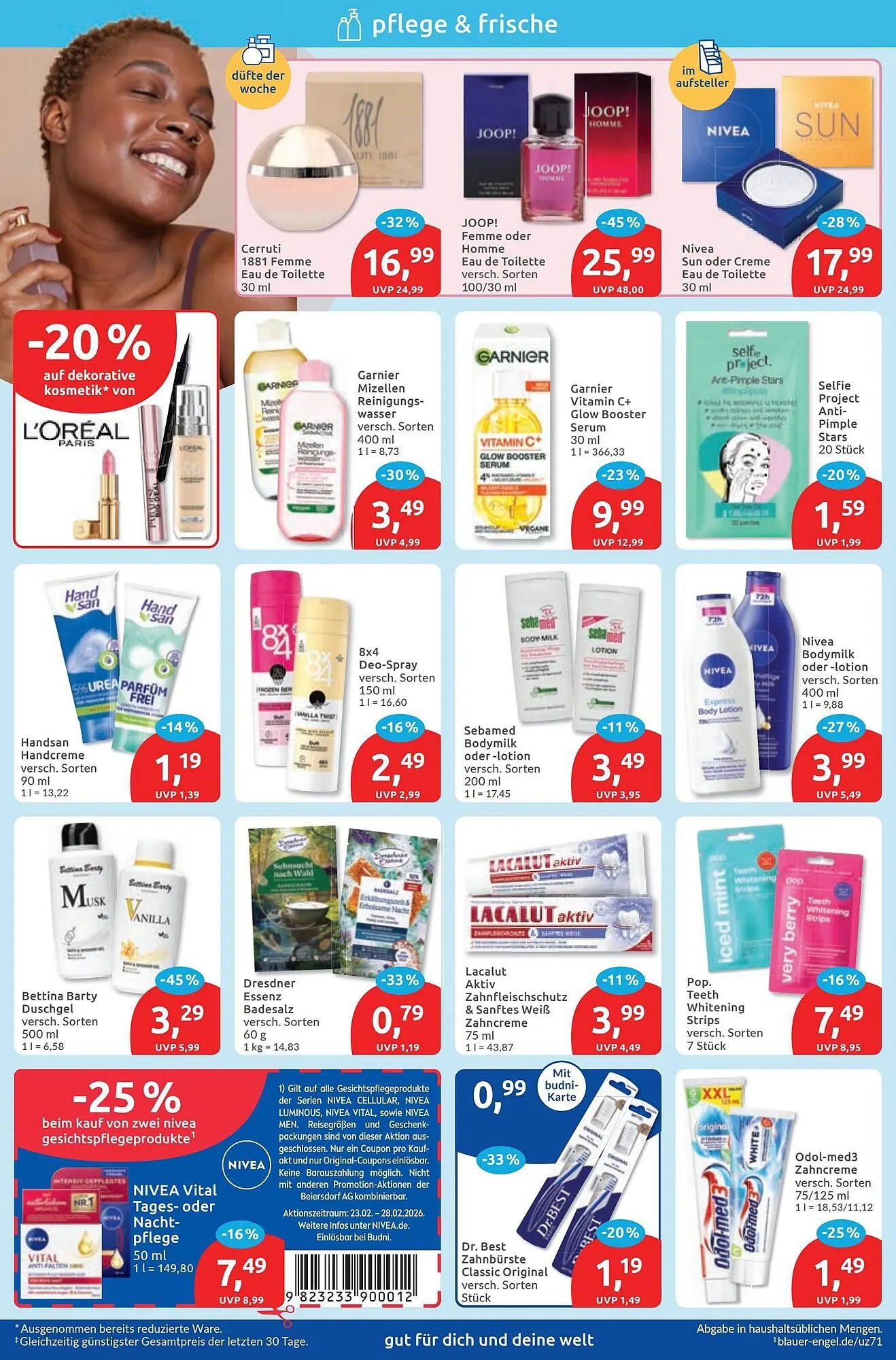 Budni Prospekt von 23. Februar bis 28. Februar 2026 - Prospekt seite 2