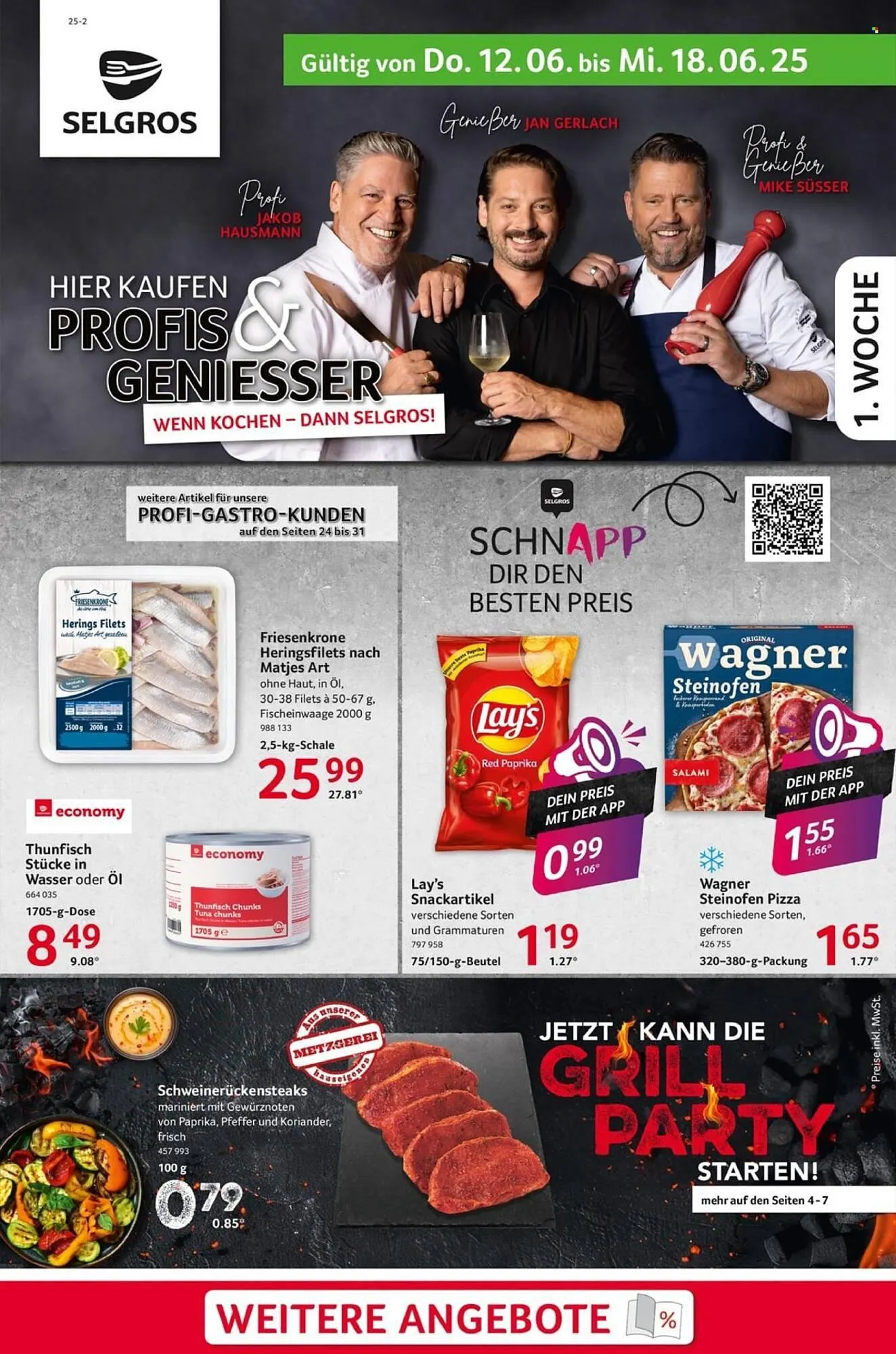 Selgros Prospekt von 12. Juni bis 18. Juni 2025 - Prospekt seite 1