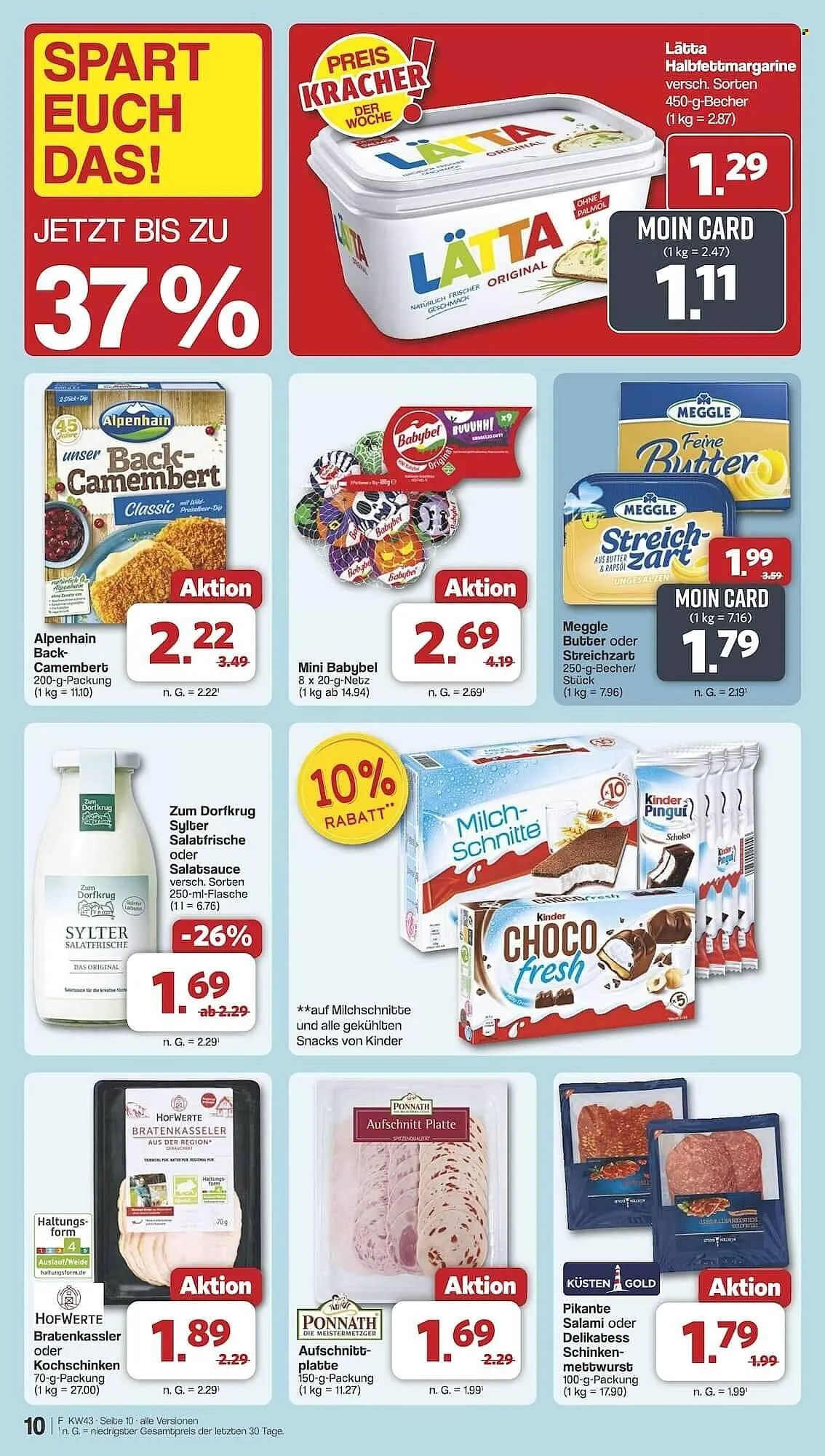 Famila Nord Ost Prospekt von 20. Oktober bis 25. Oktober 2025 - Prospekt seite 11