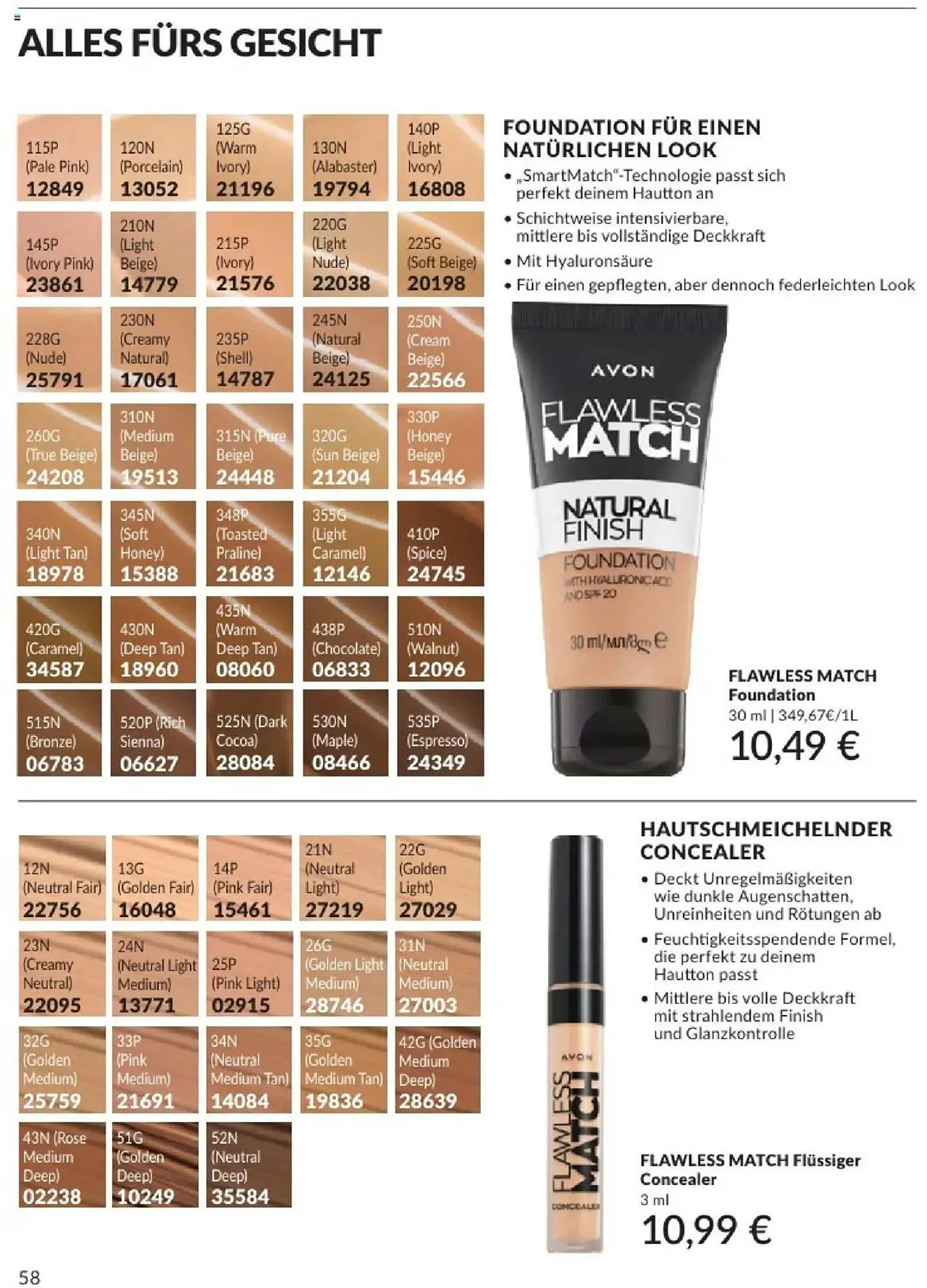 Avon Prospekt von 1. Mai bis 31. Mai 2025 - Prospekt seite 58