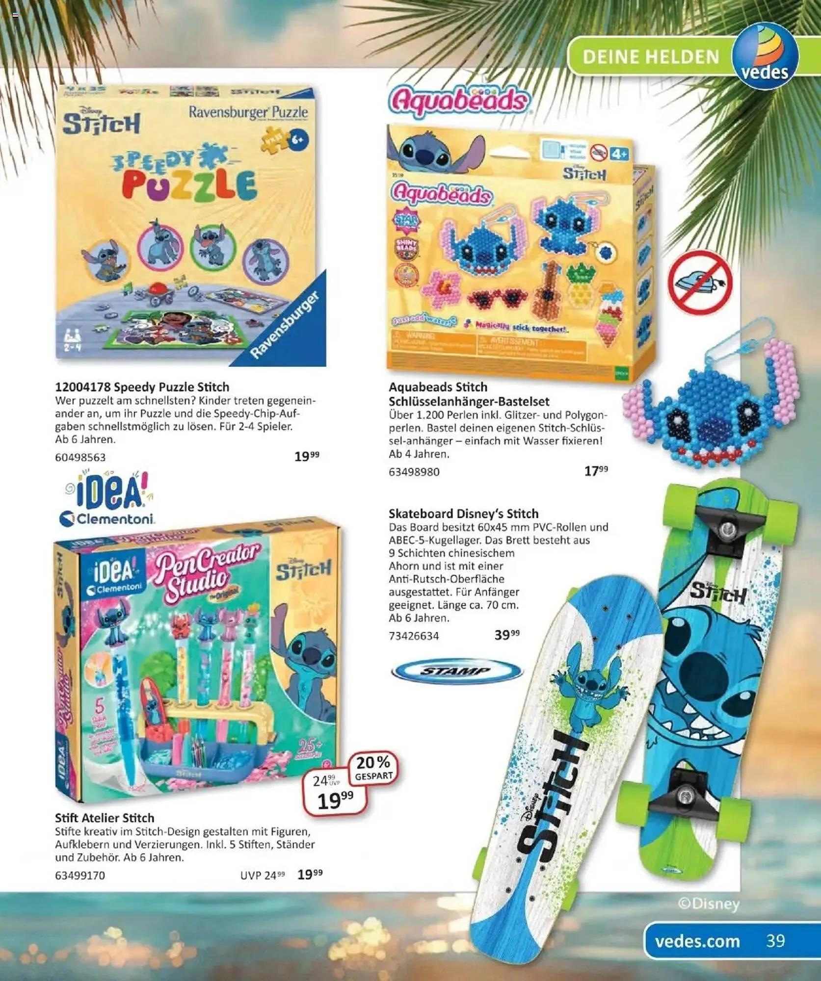 Vedes Prospekt von 29. September bis 6. Januar 2026 - Prospekt seite 39